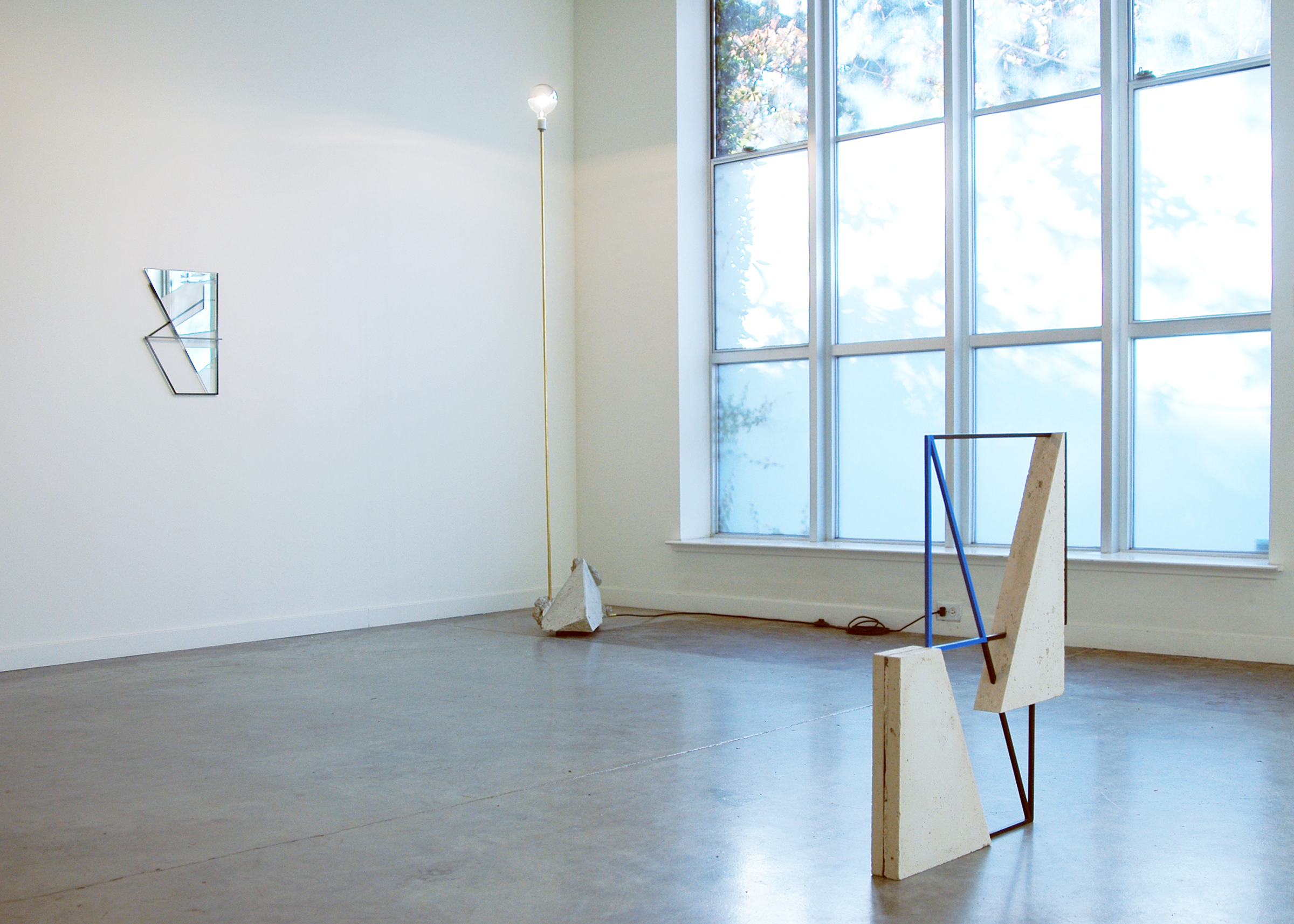 JONATHAN RUNCIO GLASS IN THE GARDEN , installation
