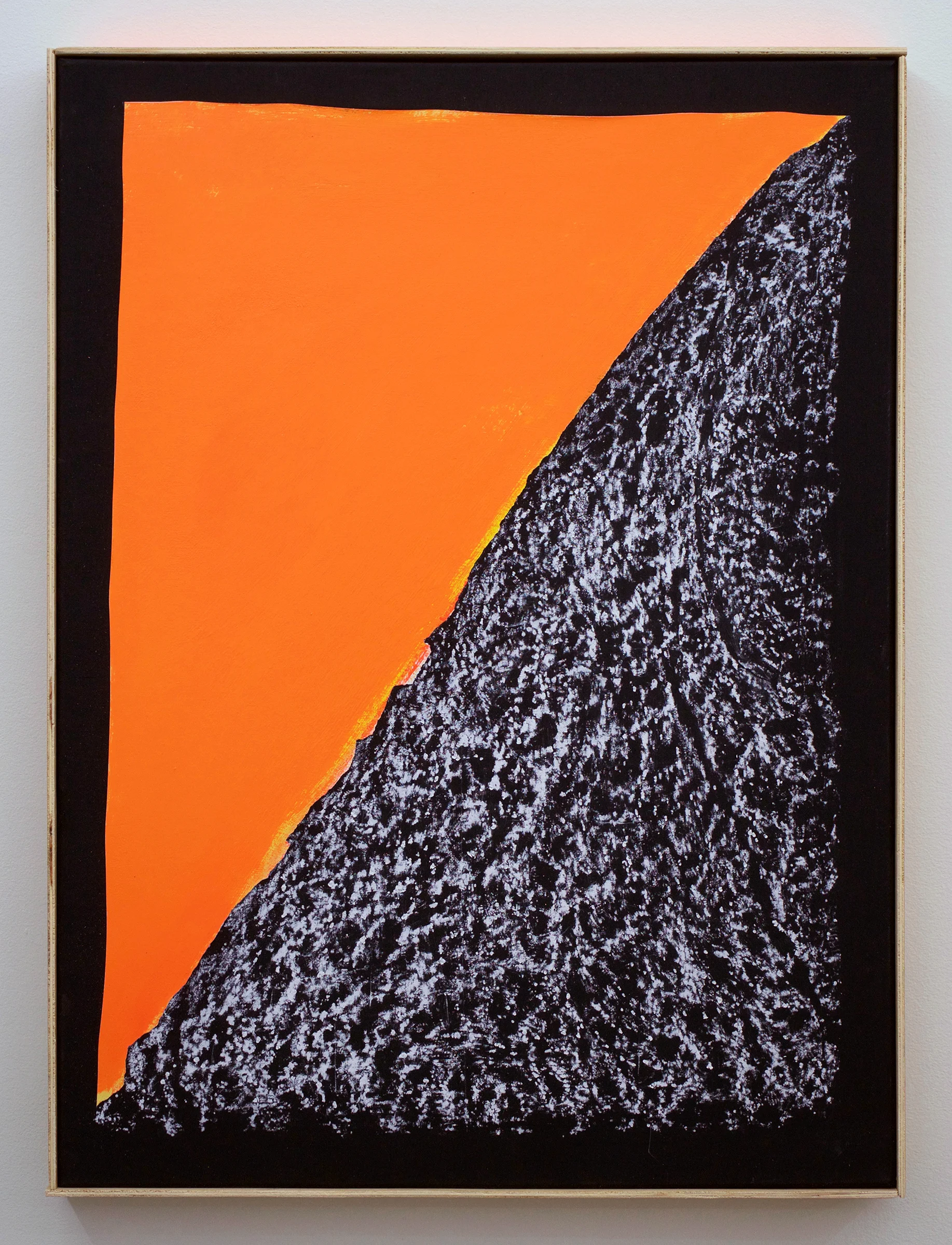 CHRIS DUNCAN Dawn – Zion Canyon Utah, April 5, 2017 , 2017, acrylic and crayon on fabric, 30 1/2" x 22 1/2"