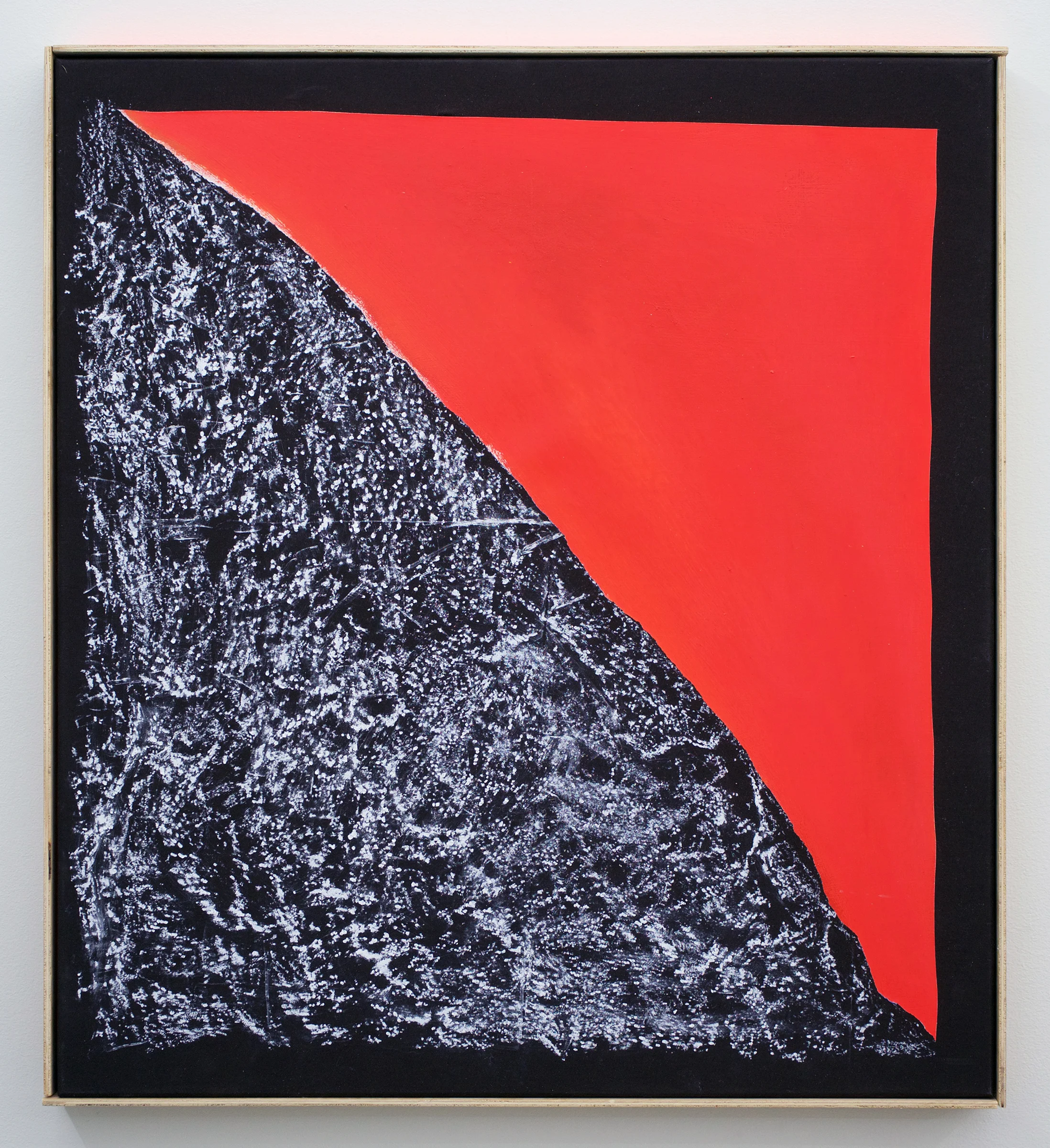 CHRIS DUNCAN Sunset – Angles Landing, Zion Canyon Utah, April 5, 2017 , 2017, acrylic and crayon on fabric, 27 1/2" x 26 1/2"