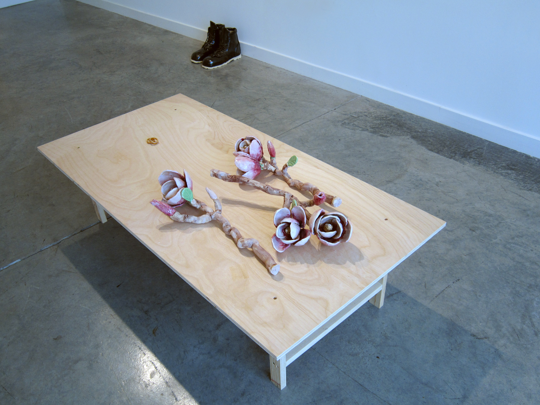 ERIK SCOLLON A Moment Lasts Forever Until It's Gone , installation