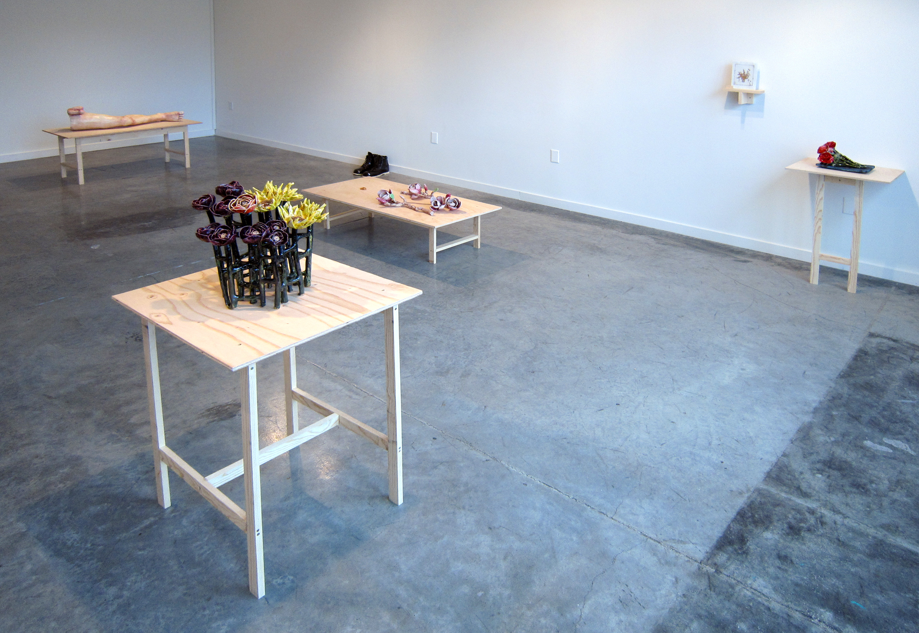 ERIK SCOLLON A Moment Lasts Forever Until It's Gone , installation
