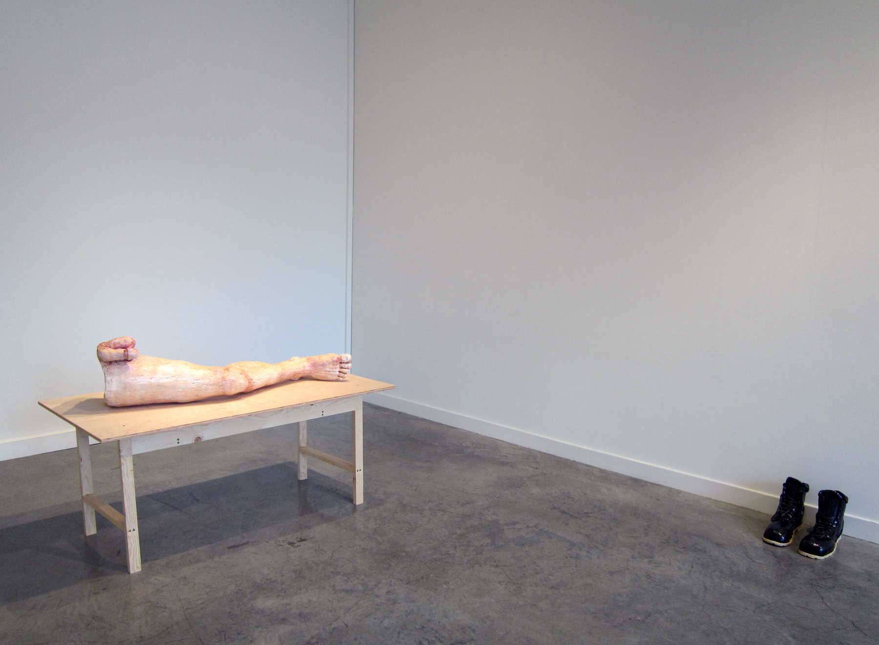 ERIK SCOLLON A Moment Lasts Forever Until It's Gone , installation