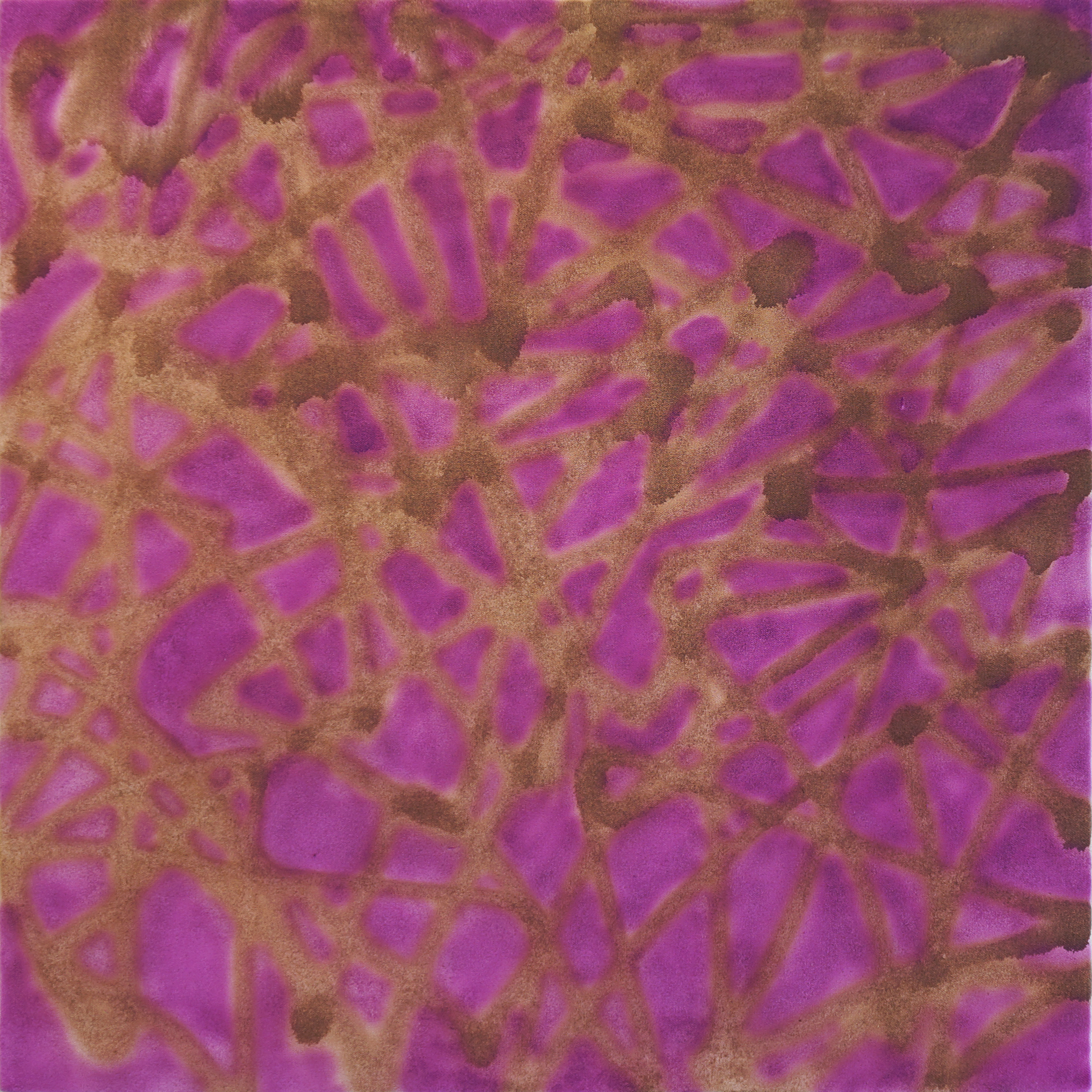 DANIEL TIERNEY Ink and Dagger, 2012, acrylic on canvas, 24" x 24"
