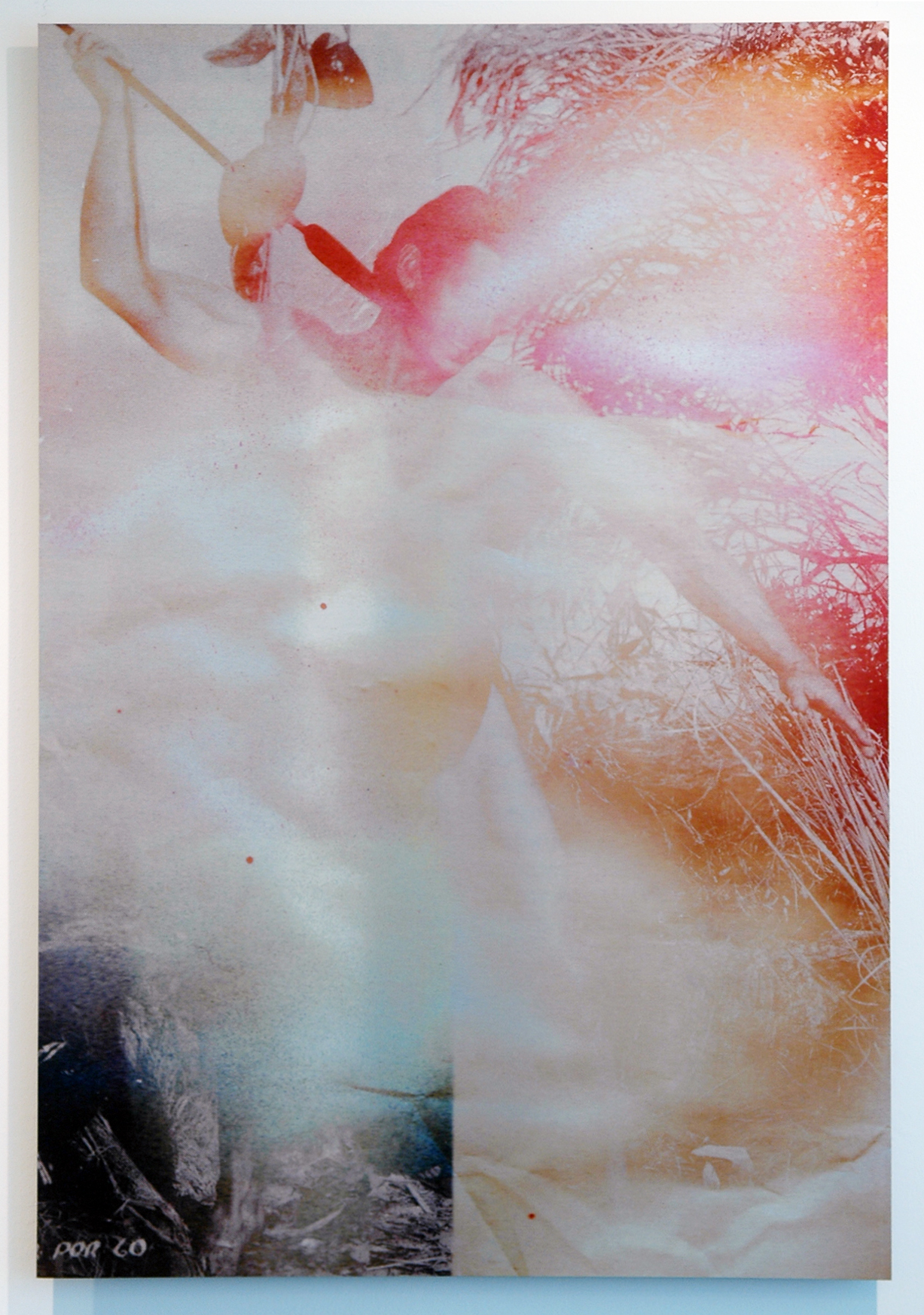 DERIC CARNER Gordon I , pigment print on aluminum, unique, 45" x 30", 2012