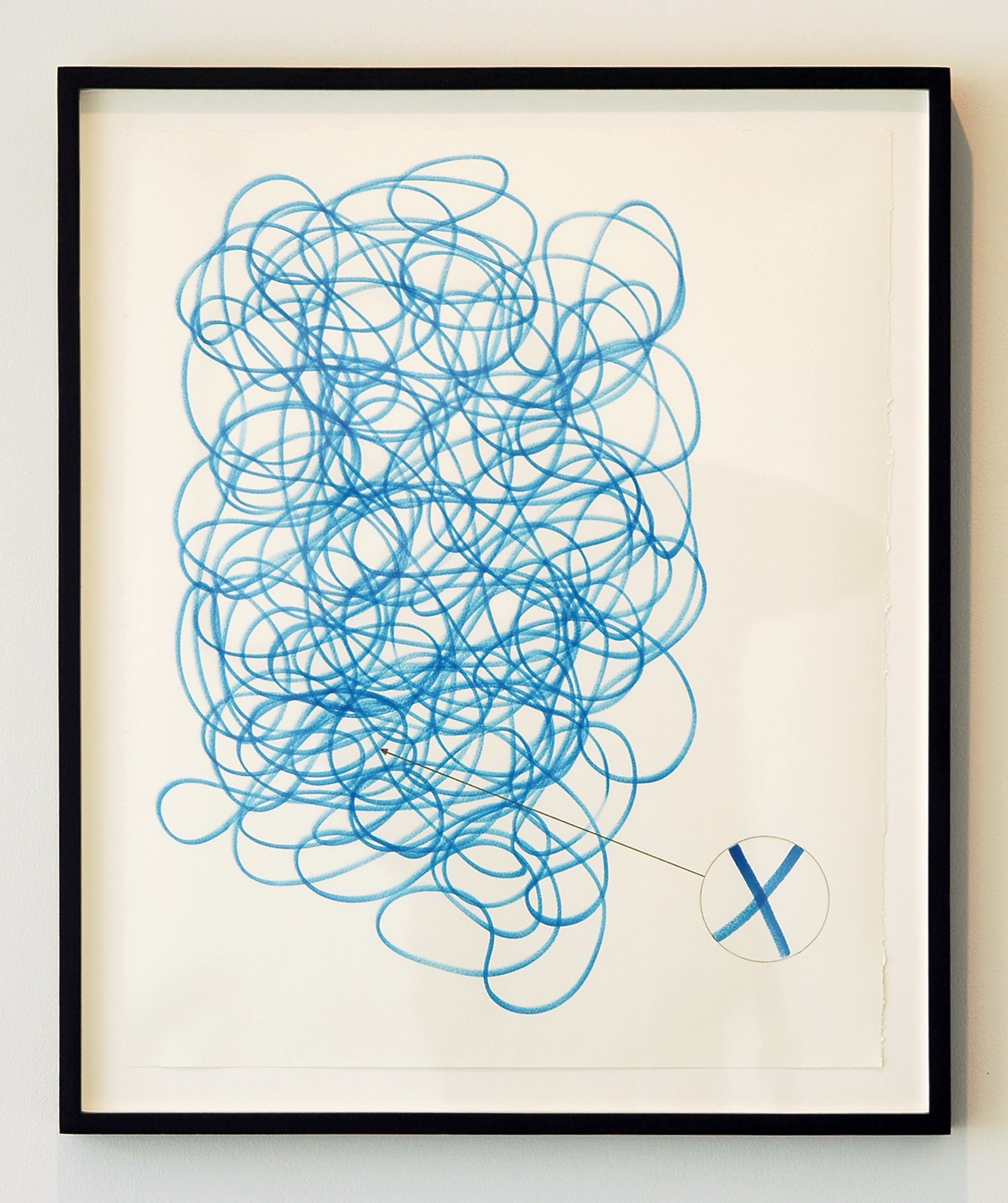 JOSHUA PIEPER New Drawing with Detail , ink and pencil on paper with frame, 24.75" x 20.75", 2012