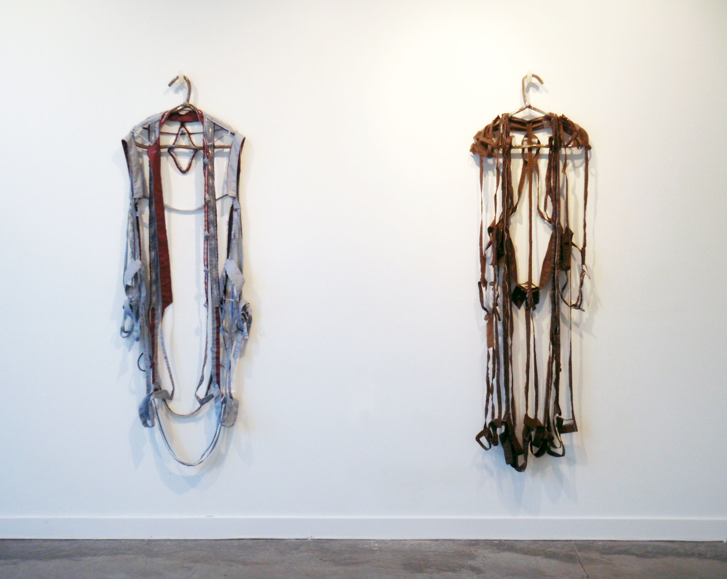 ANNA SEW HOY Tissues and Trench Coats , installation
