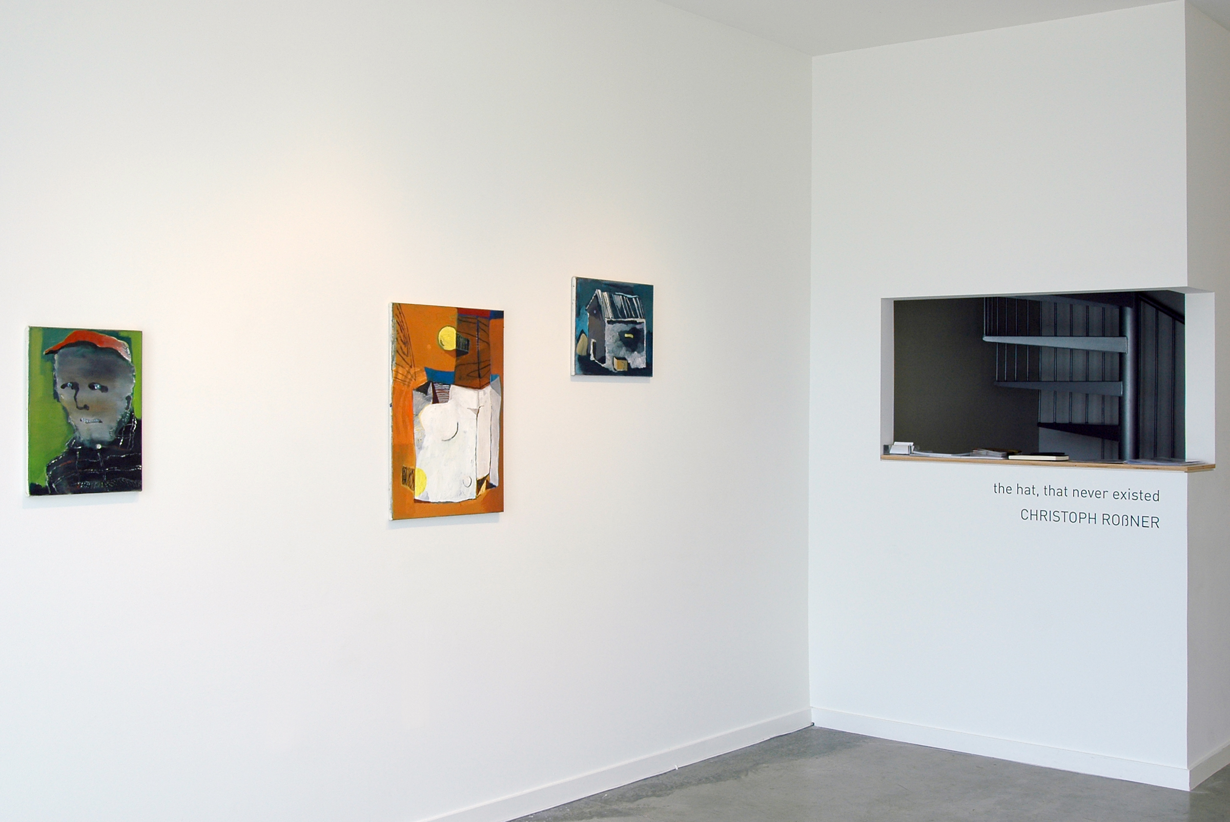CHRISTOPH ROßNER the hat, that never existed , Installation