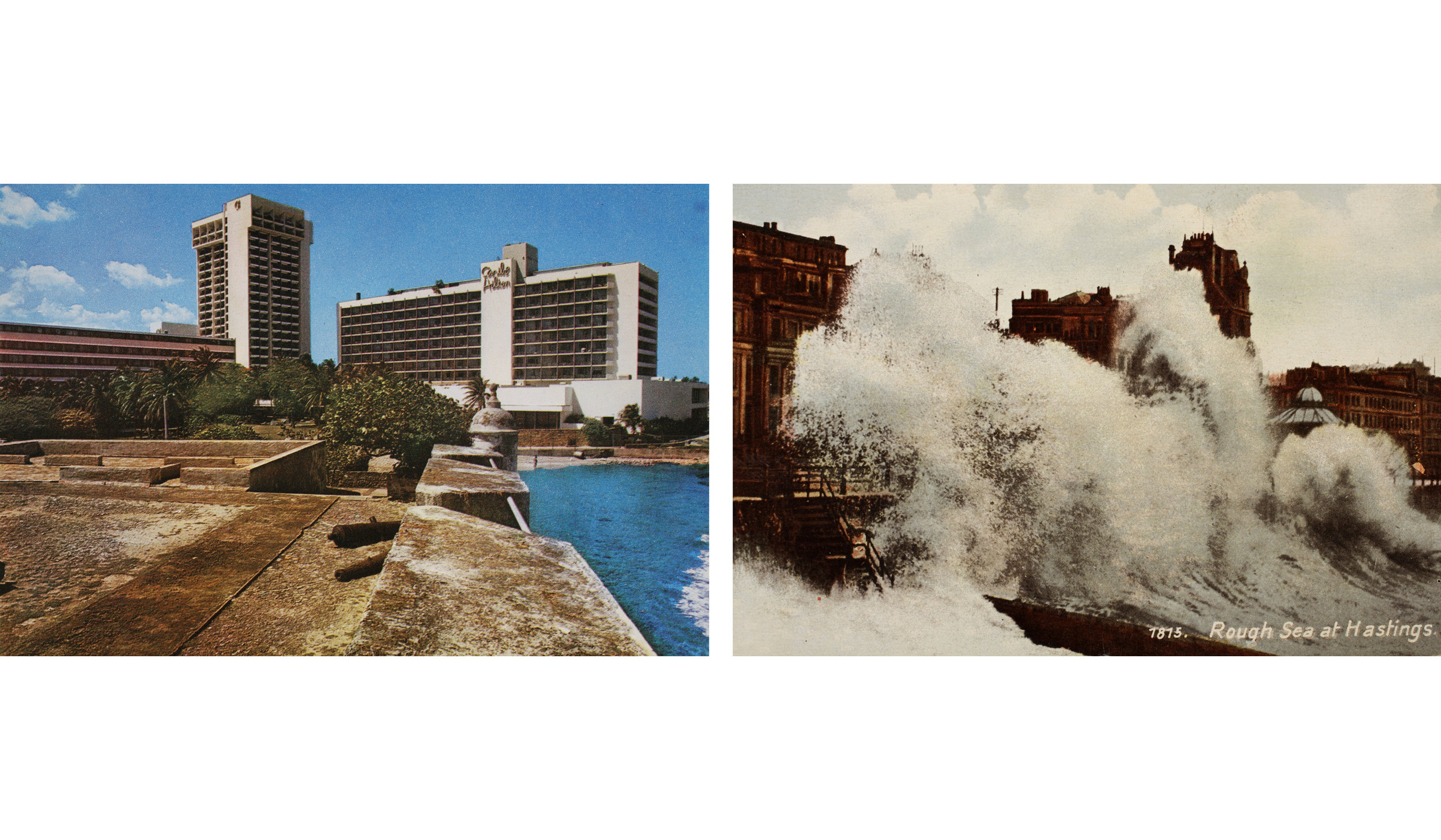   PABLO GUARDIOLA   Sea is History. Giant Waves &nbsp;[diptych], c-prints, 10" x 15" each, edition of 3 + 2AP, 2011 
