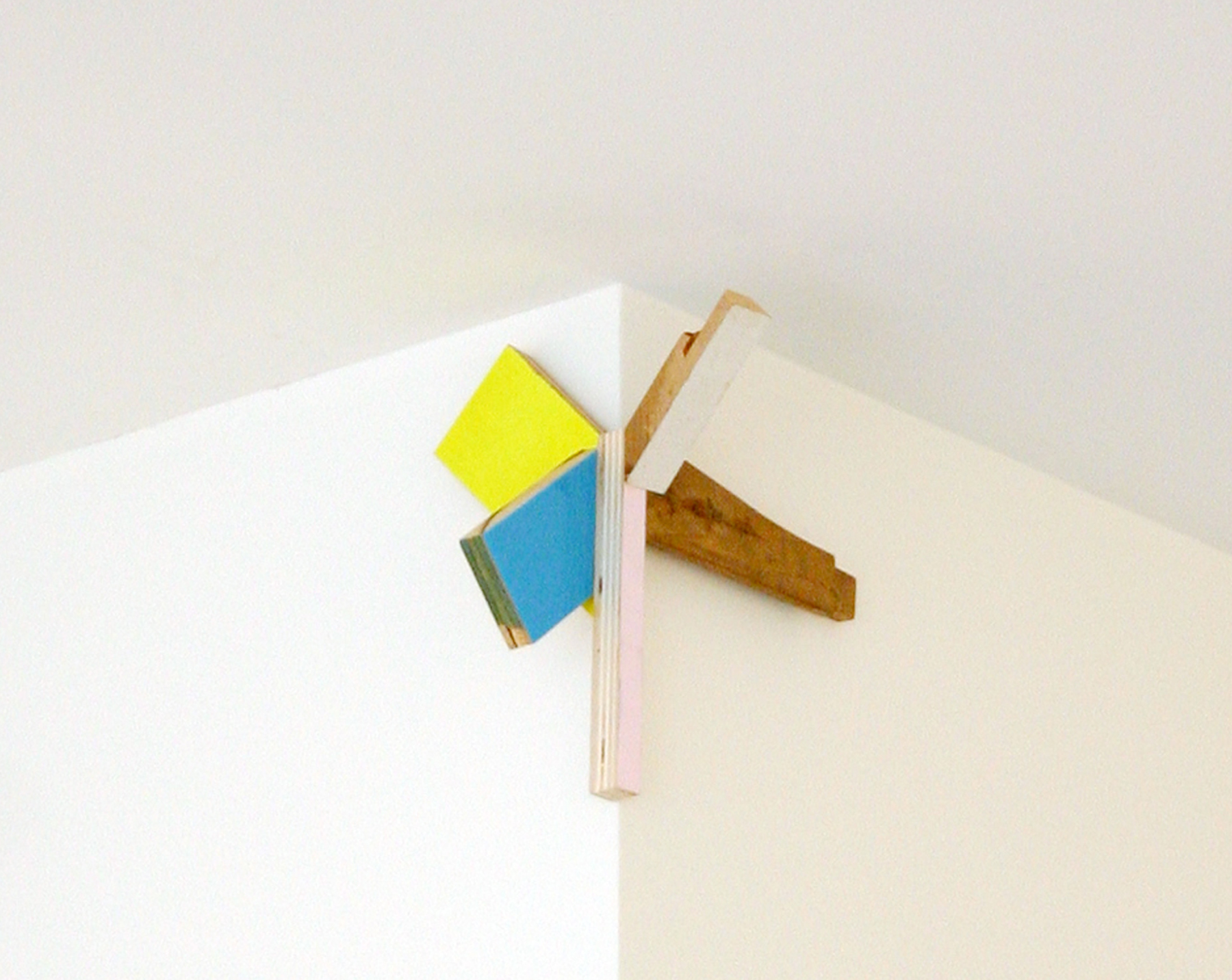   KIRK STOLLER   Untitled (reach),&nbsp; wood, resin and paint, 9.5" x 6" x 10", 2011 