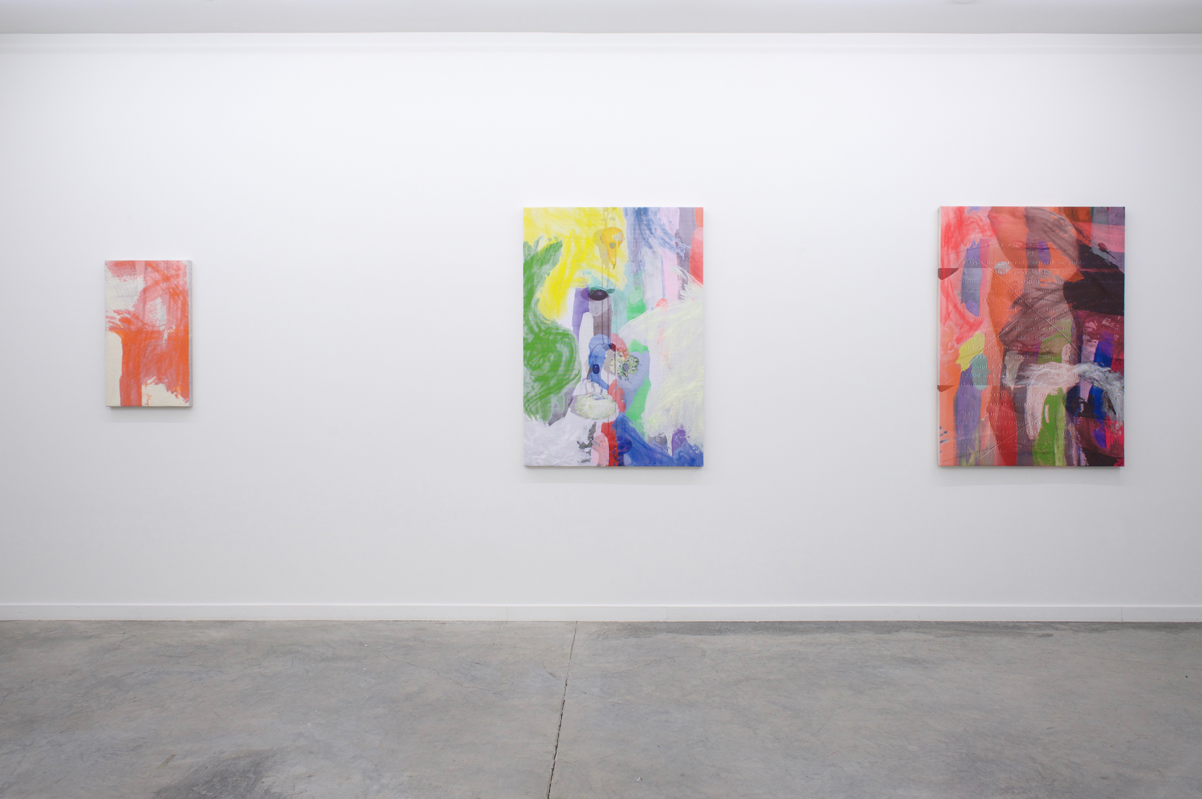 EVAN NESBIT Perishable Gestures , installation image