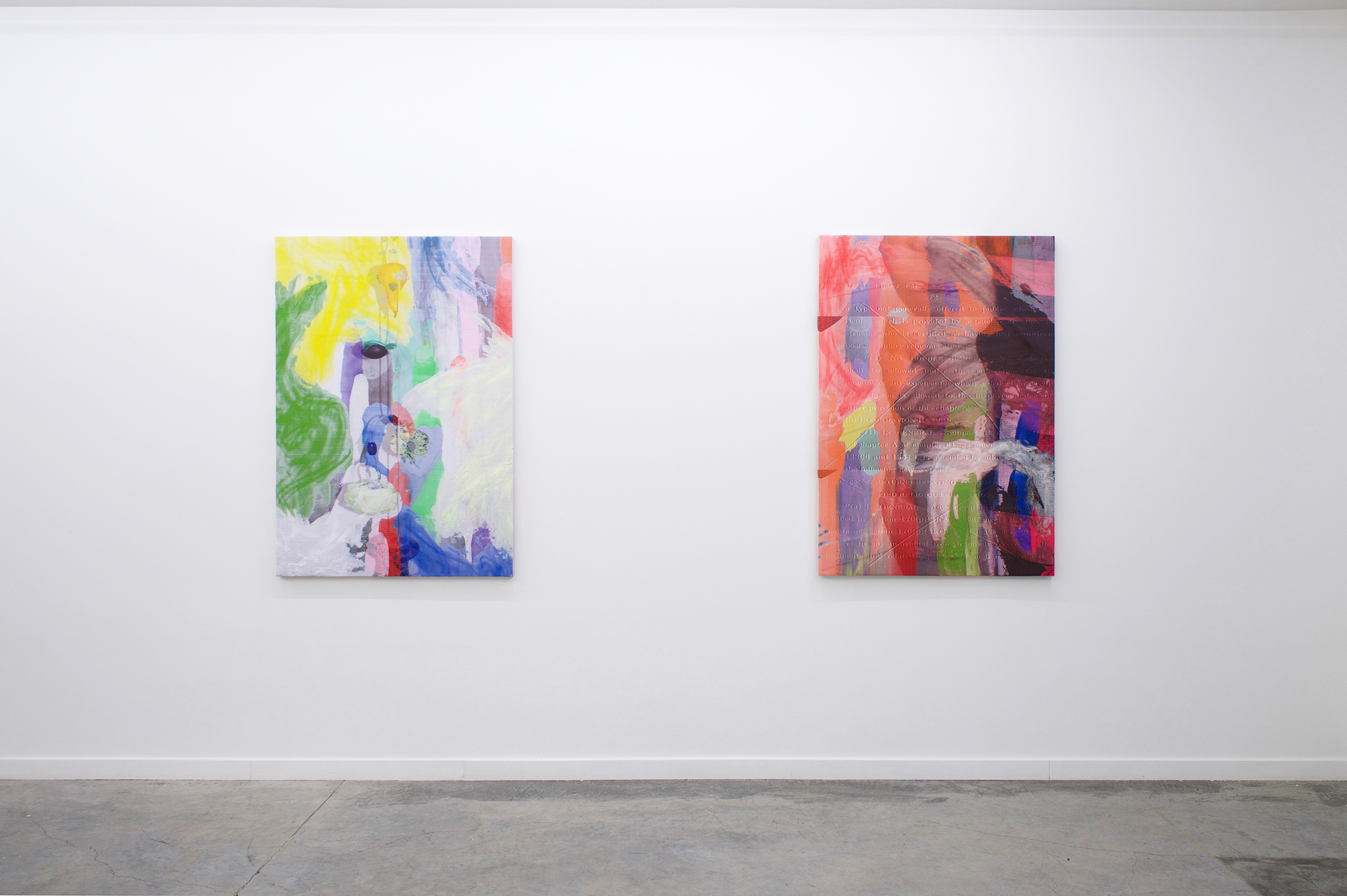 EVAN NESBIT Perishable Gestures , installation image