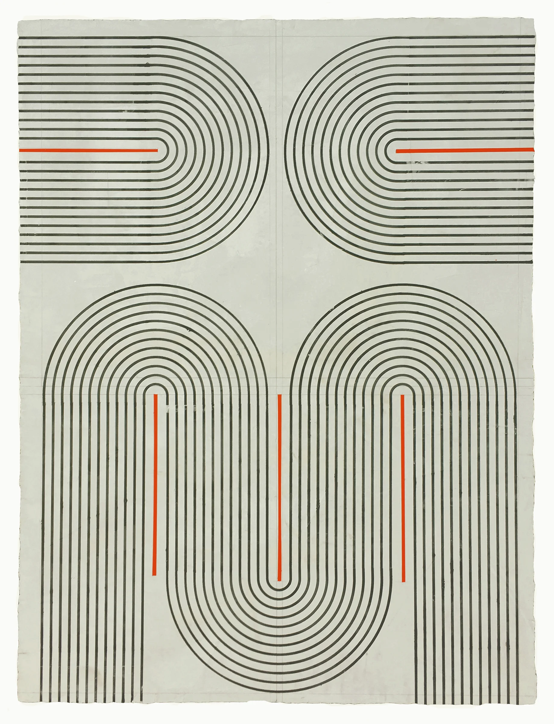 ELISE FERGUSON Lodger, 2018 Pigmented plaster on MDF panel, 40” x 30”
