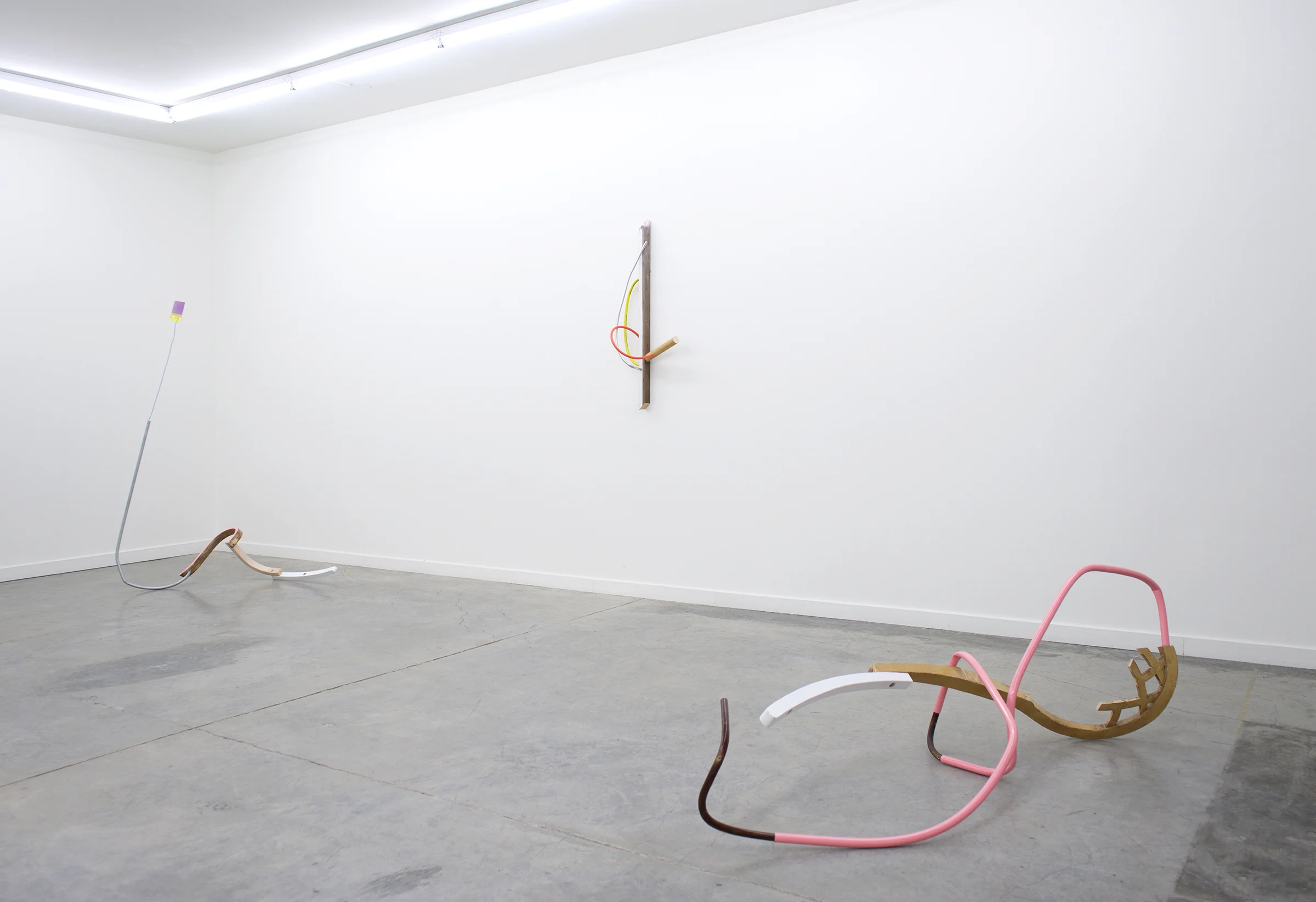 Kirk Stoller, the Color ran from his face , installation view