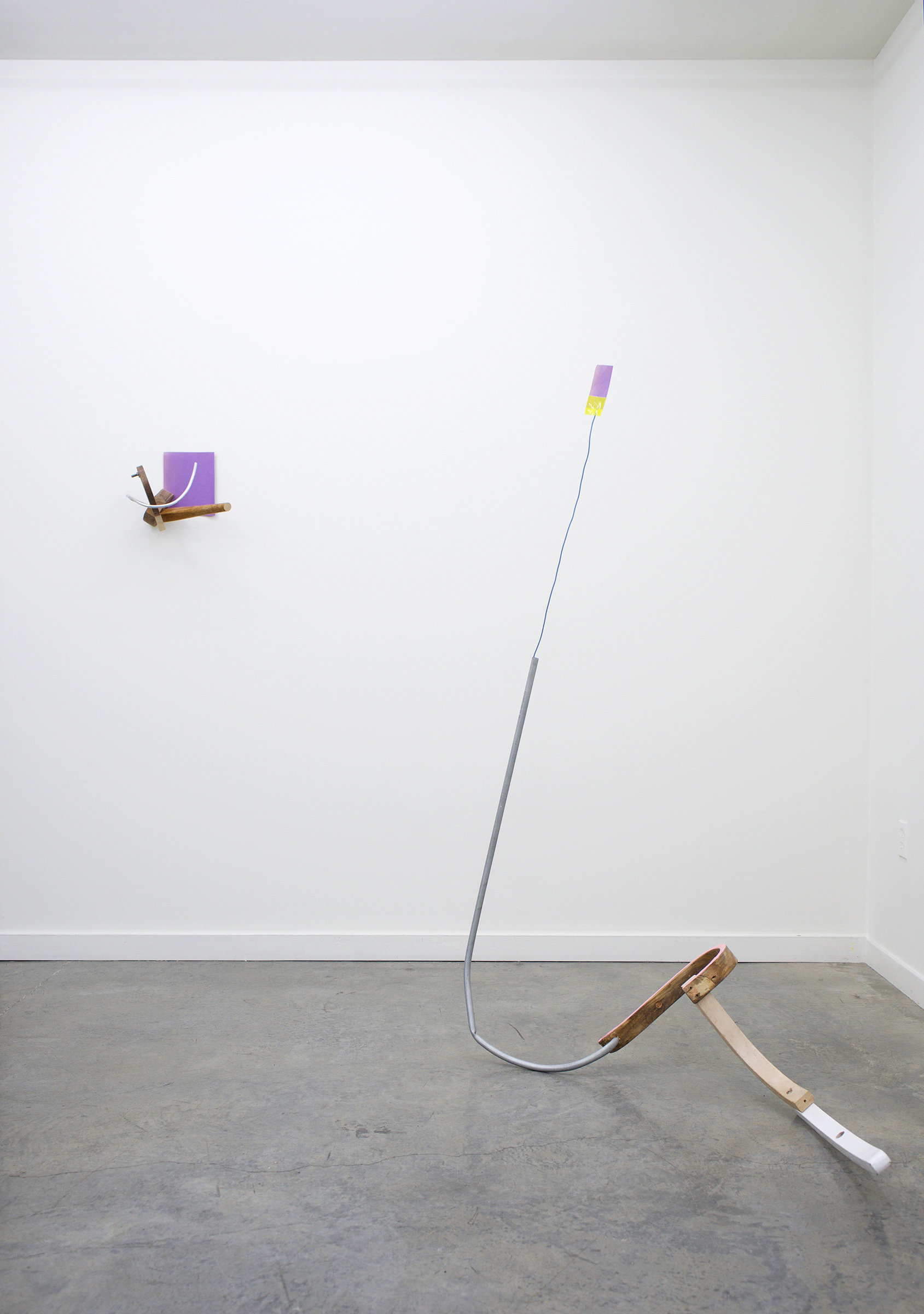  Kirk Stoller,  the Color ran from his face , installation view 