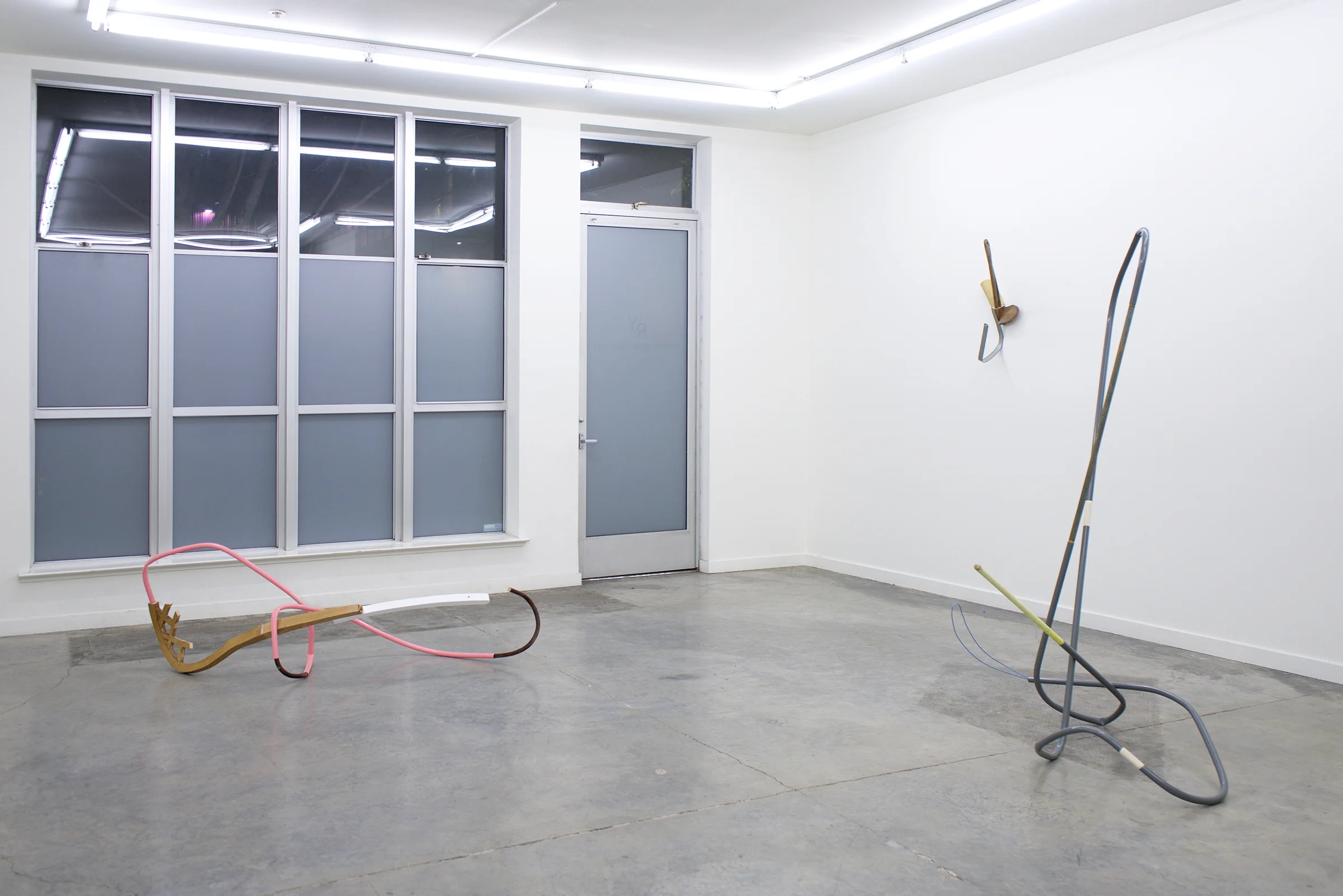 Kirk Stoller, the Color ran from his face , installation view