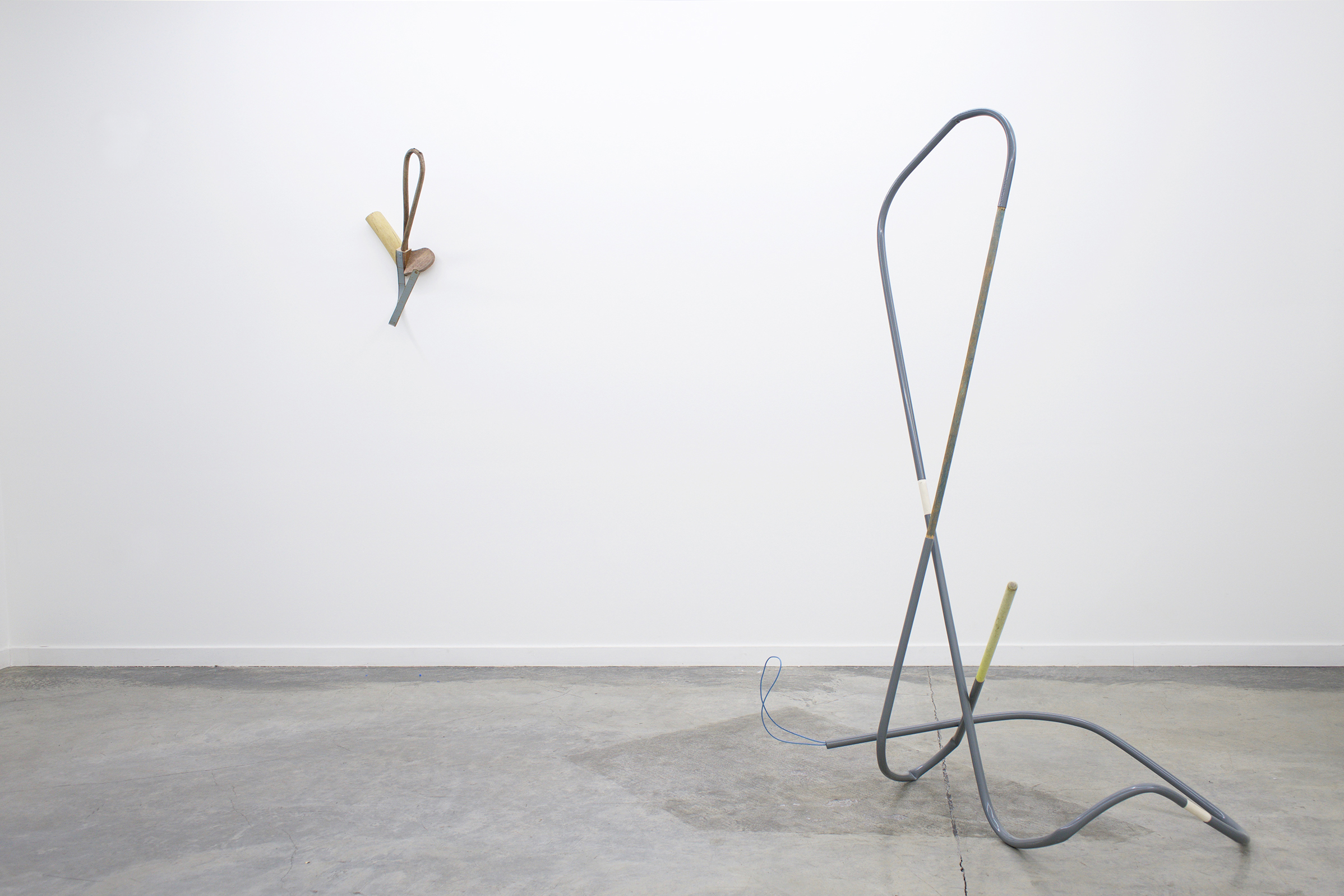Kirk Stoller, the Color ran from his face , installation view