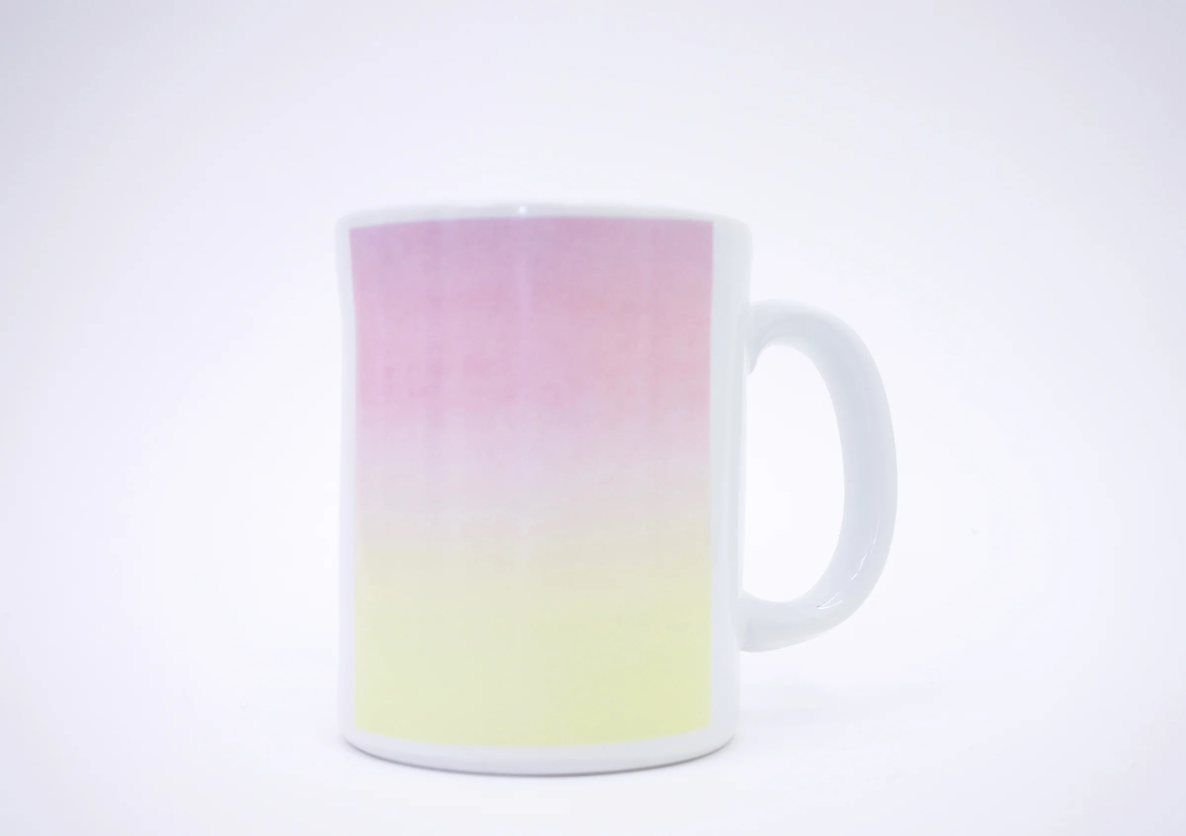 Erik Scollon (Shelf #1 detail) Mug 5: How Do You Like Wednesday, You Beautiful Thing? , 2018 porcelain, glaze, ceramic decal