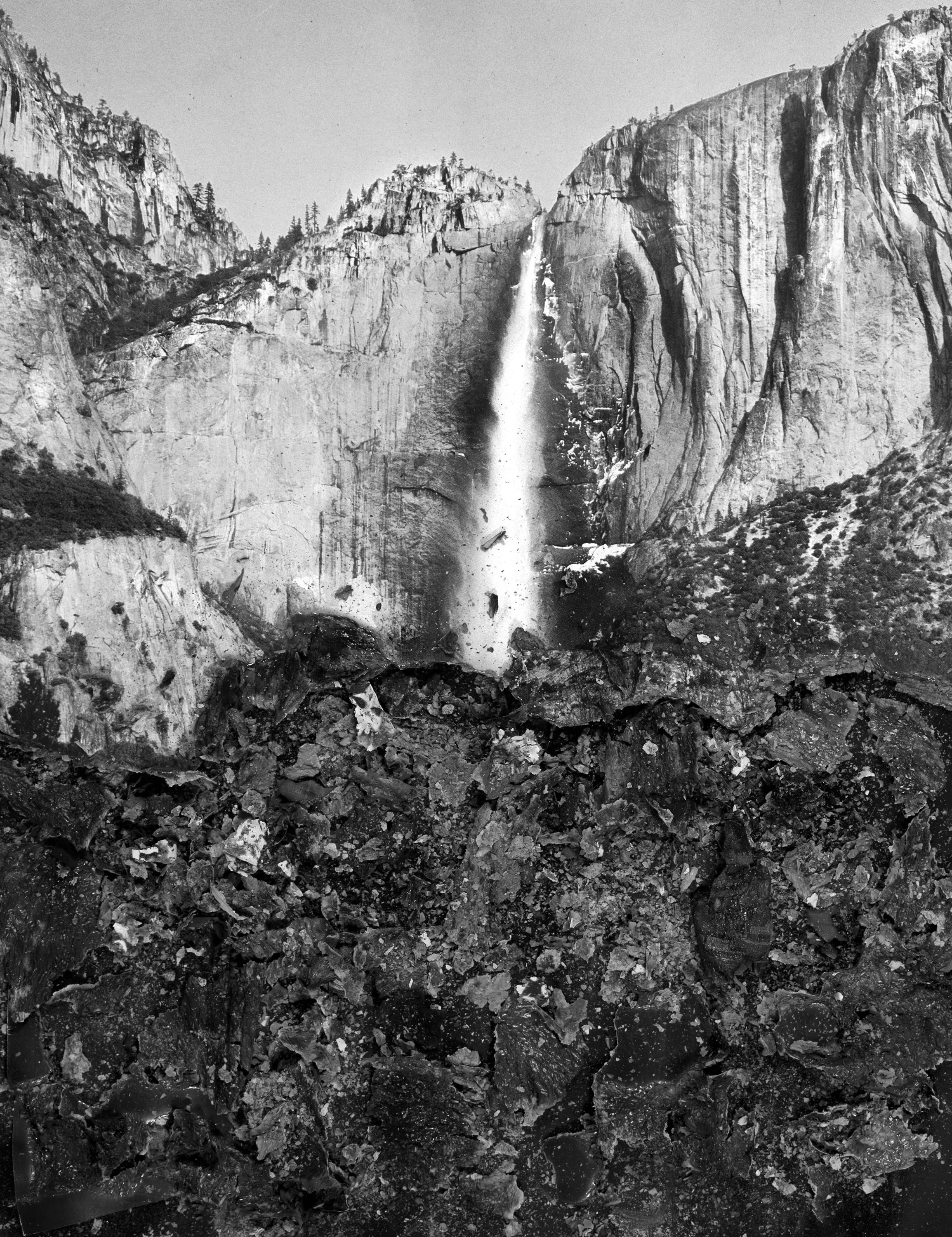BESSMA KHALAF Burnout (Bridal Veil Falls) , 2019 Archival pigment print 14” x 10”, Edition of 3 with 1AP