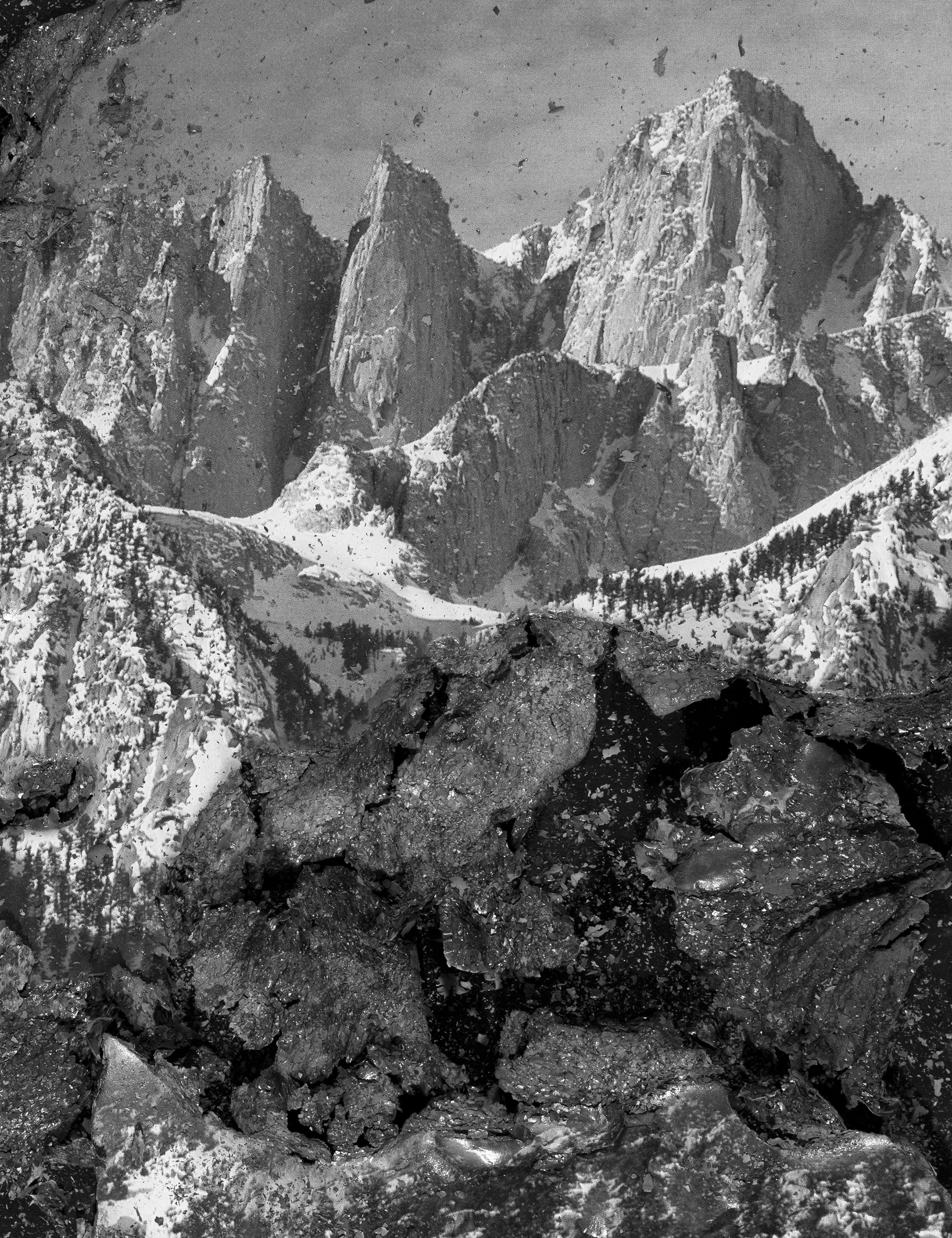 BESSMA KHALAF Burnout (Grand Tetons) , 2019 Archival pigment print 14” x 10”, Edition of 3 with 1AP