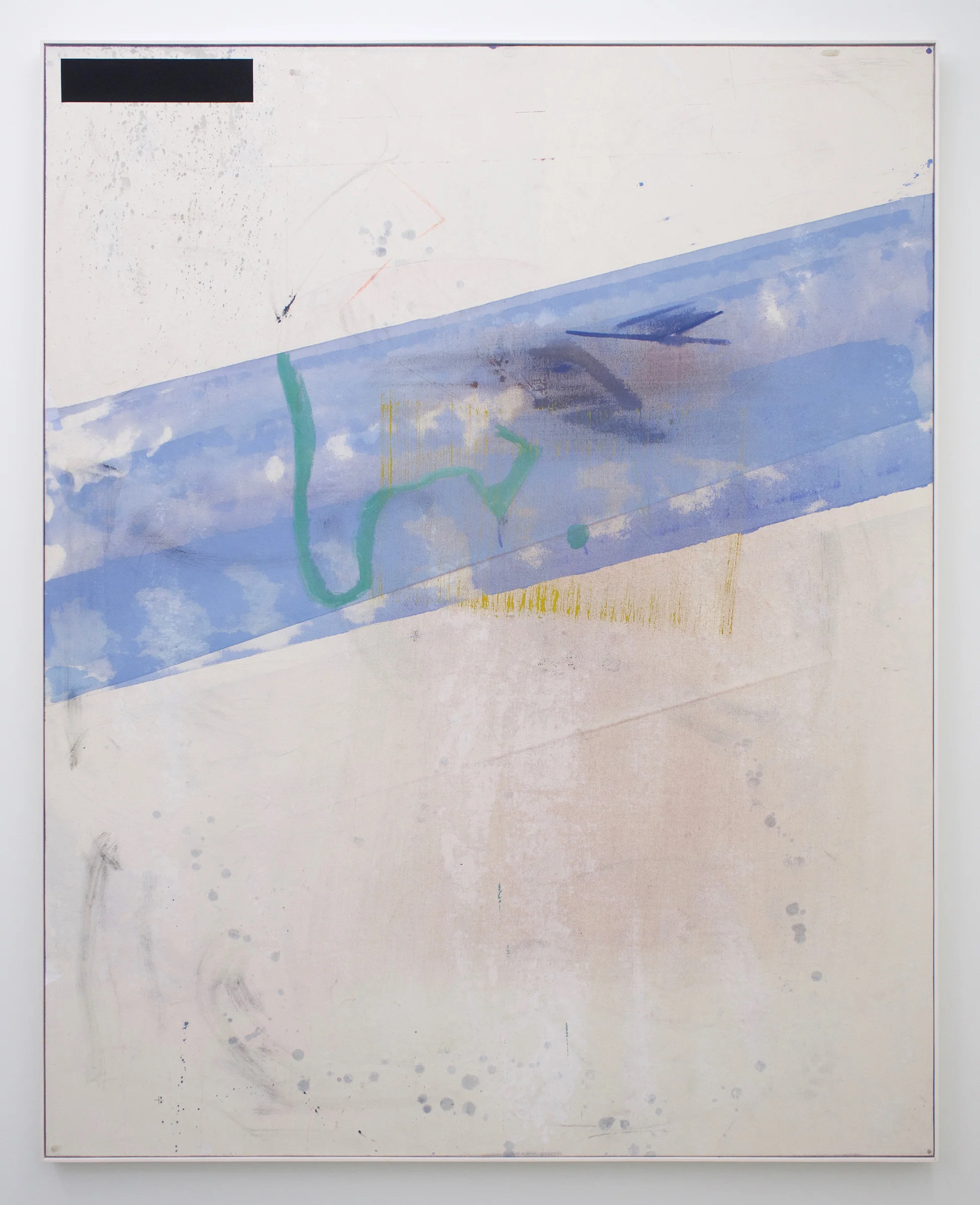 JEAN-FRANÇOIS LAUDA Untitled (LAJ1017), 2018 acrylic on canvas, 76” x 60”
