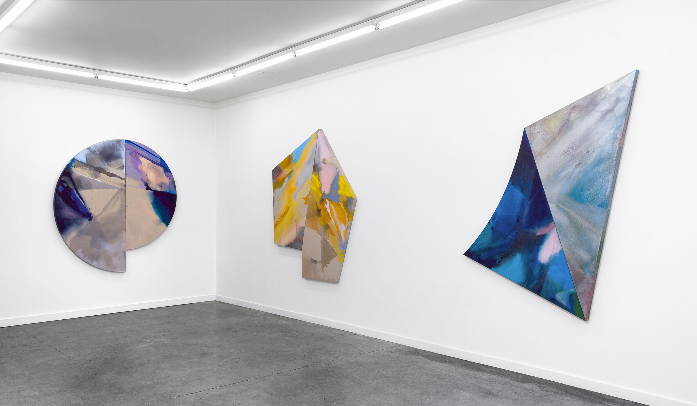 PAMELA JORDEN Flowing, Falling, Still Installation Image