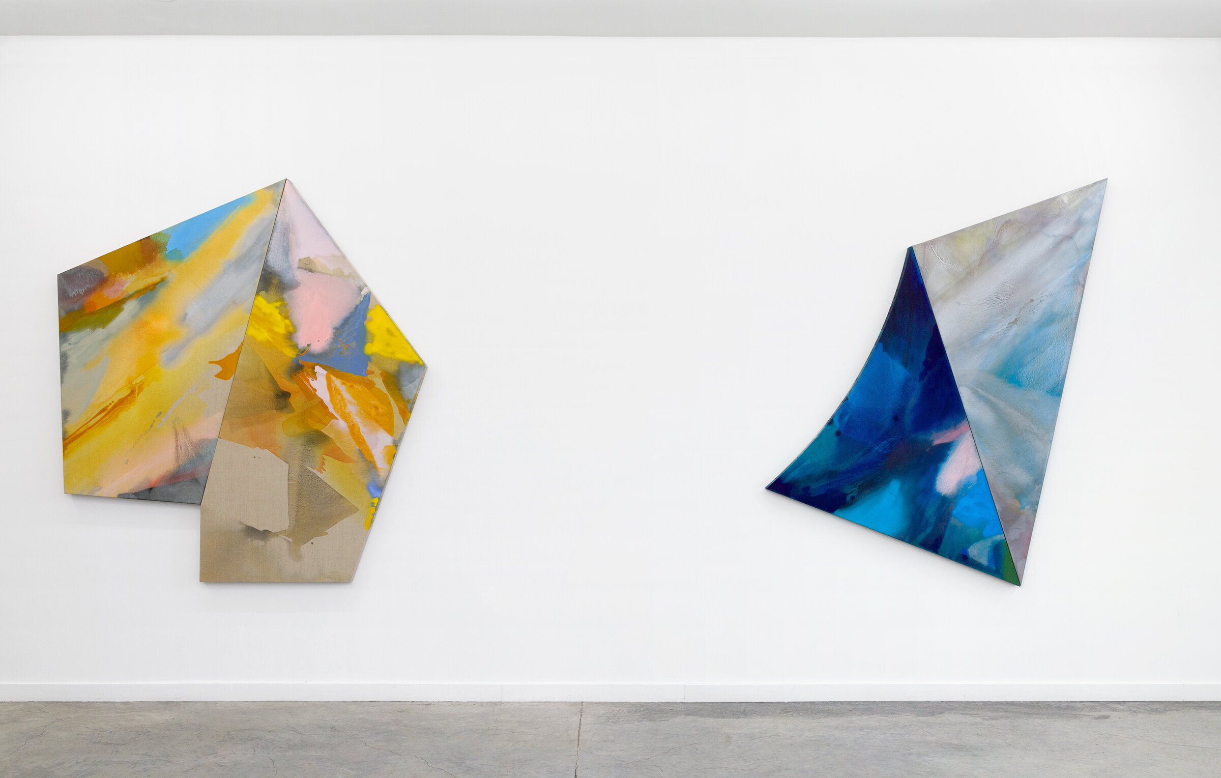 PAMELA JORDEN Flowing, Falling, Still Installation Image