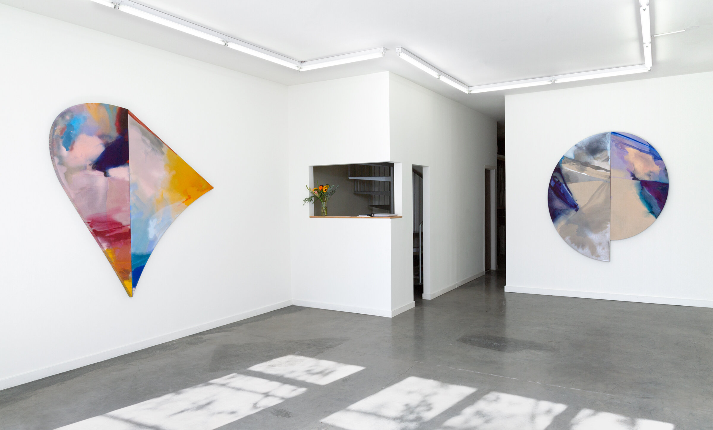 PAMELA JORDEN Flowing, Falling, Still Installation Image