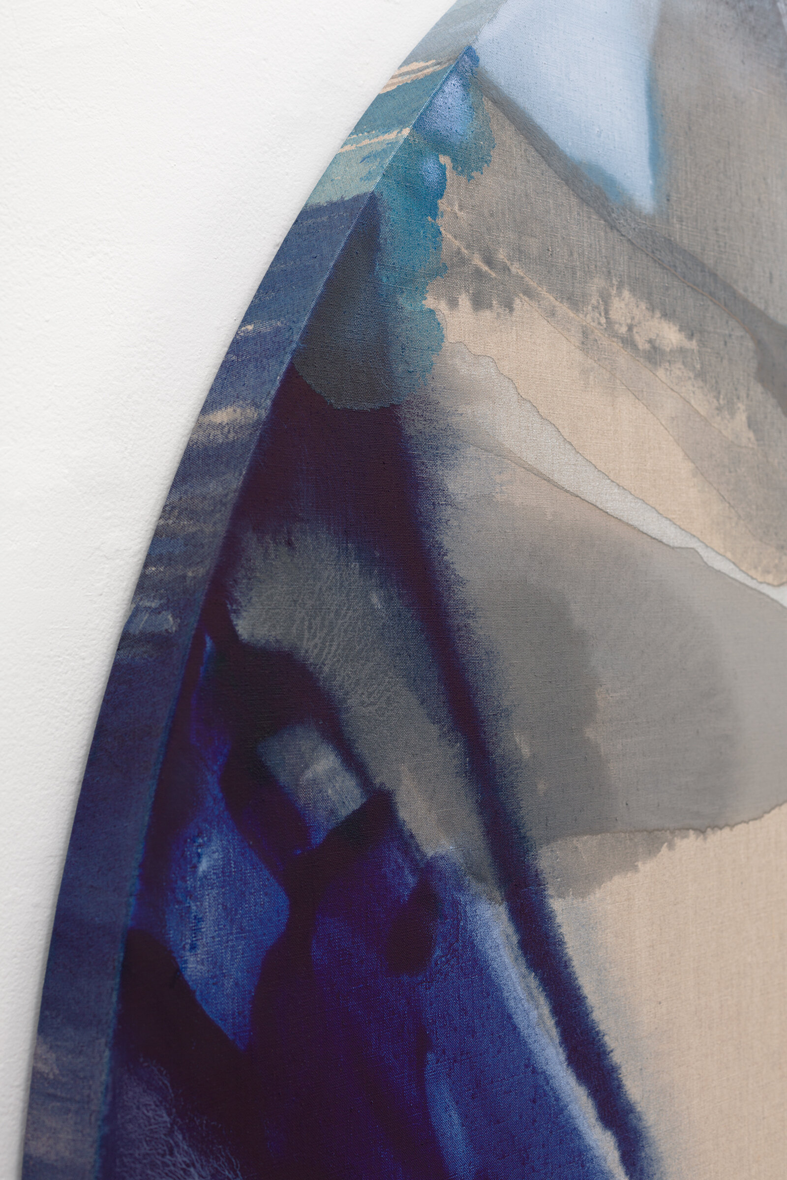  PAMELA JORDEN (detail)  Lune , 2019 oil and acrylic on linen, 72” x 66” 