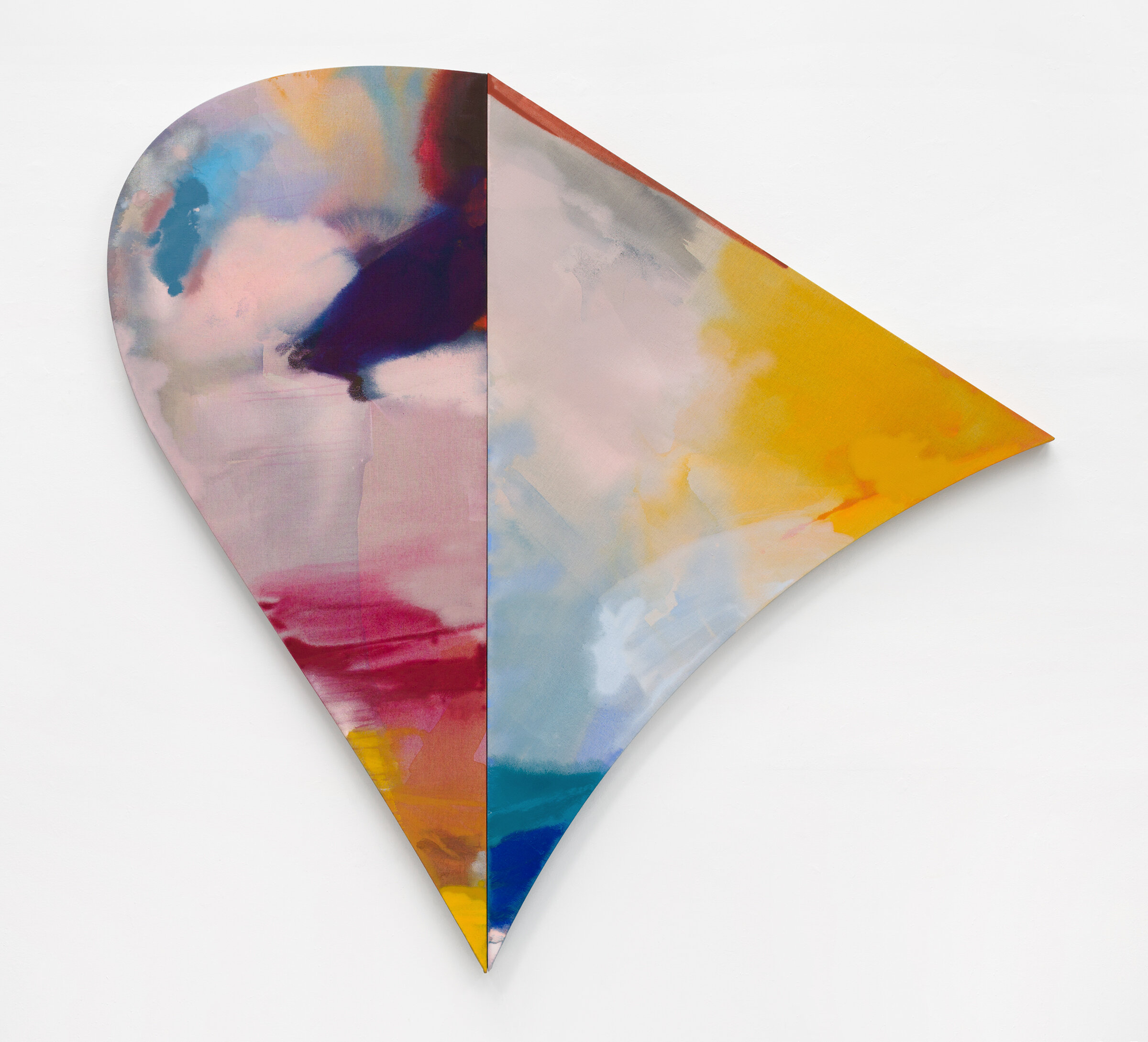 PAMELA JORDEN Pine , 2019 oil and acrylic on linen, 72.62” x 76.25”