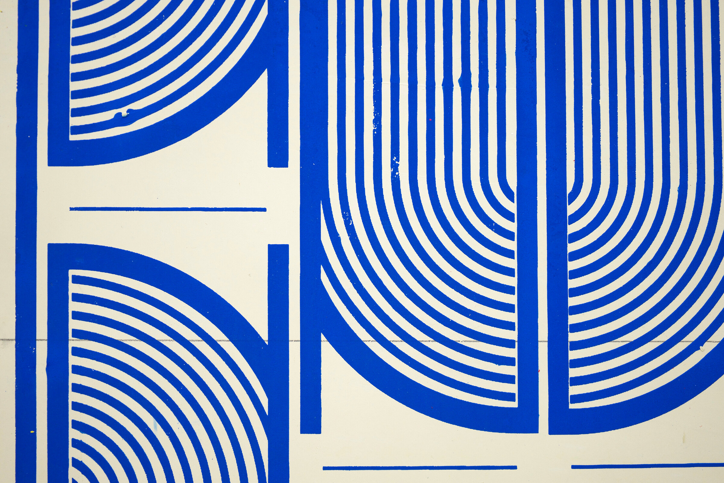  ELISE FERGUSON   (detail)  Vent -Blue , 2018 pigmented plaster on paper 17.25" x 24.75" (framed) 