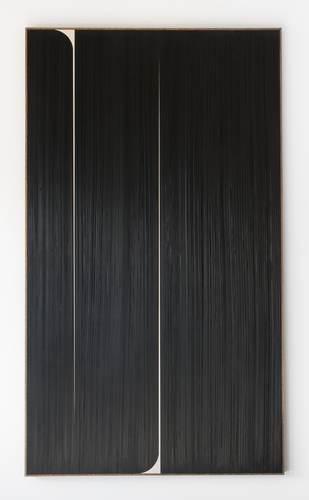  JOHNNY ABRAHAMS  Untitled (NB 2) , 2020 oil on canvas, 84" x 48" 