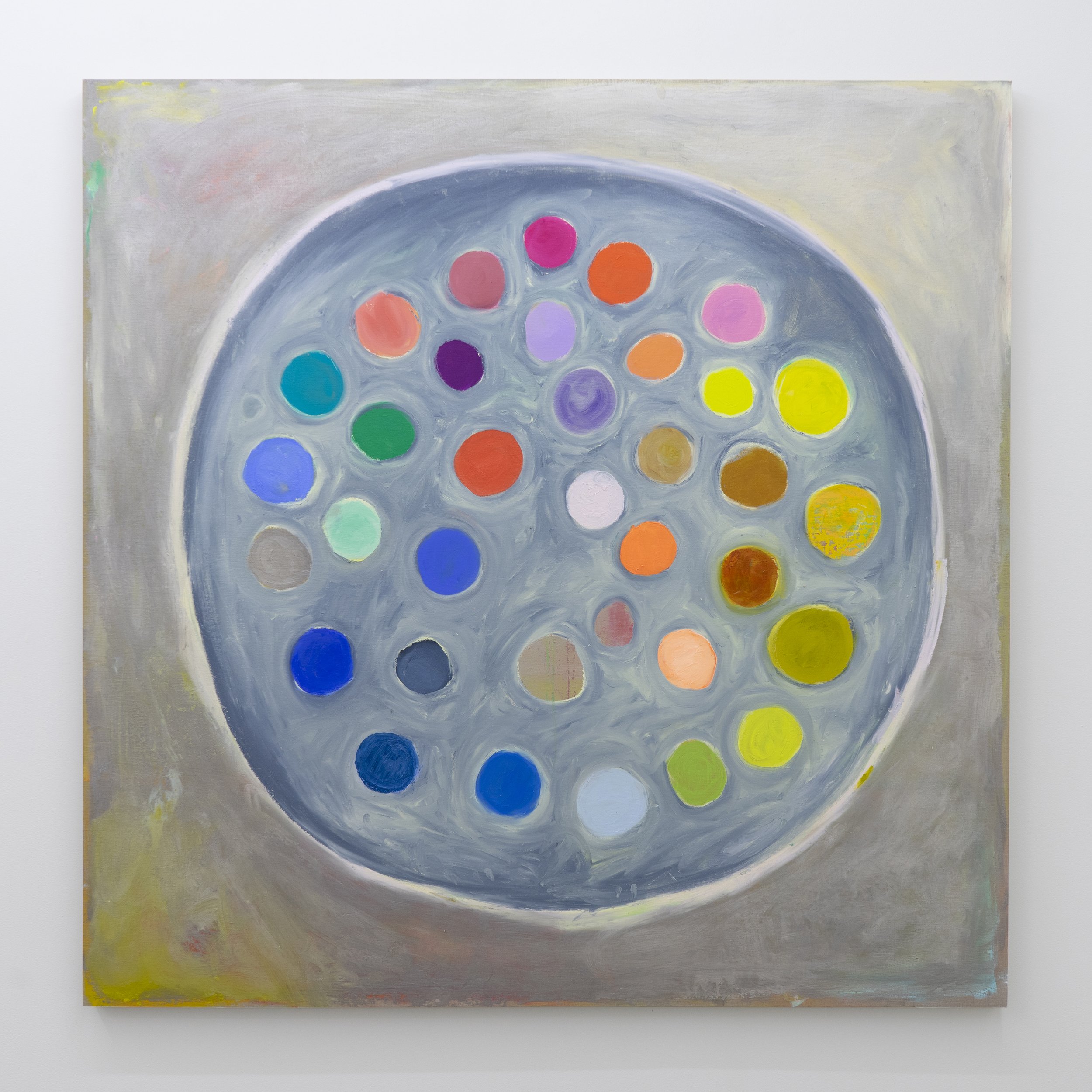   Spotlight , 2023 Oil on linen 60” x 60” 