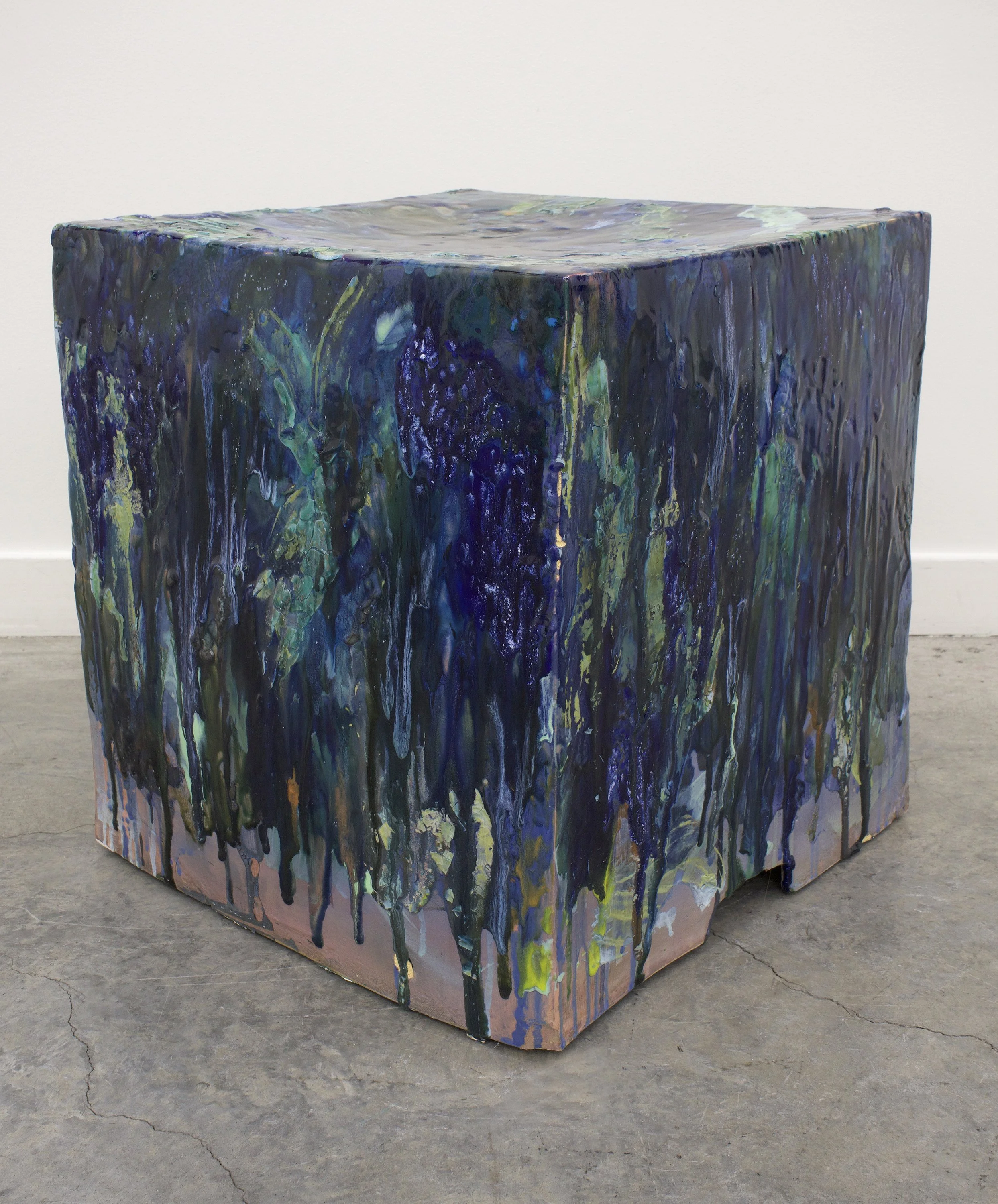   Queer Sculpture Park (a place) , 2022 stoneware, underglaze and glaze (8 firings) 18" x 17" x 17"   INQUIRE   
