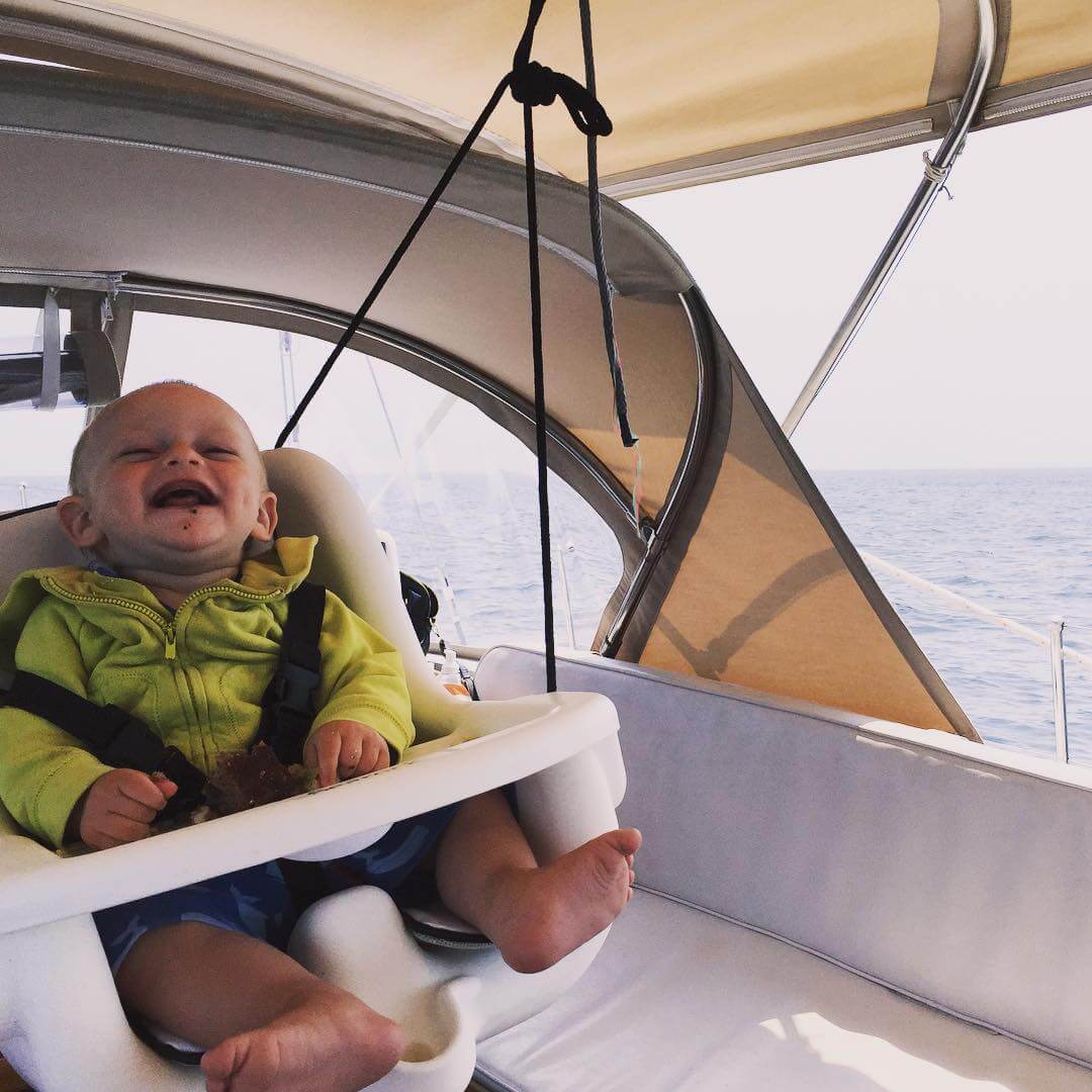 baby boat swing