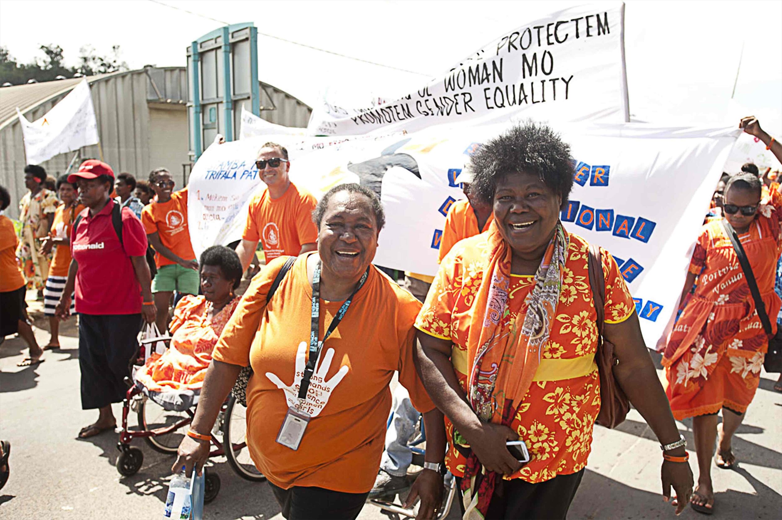 Orange the World Campaign - Vanuatu 2015