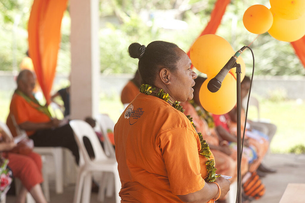 Orange the World Campaign - Vanuatu 2015