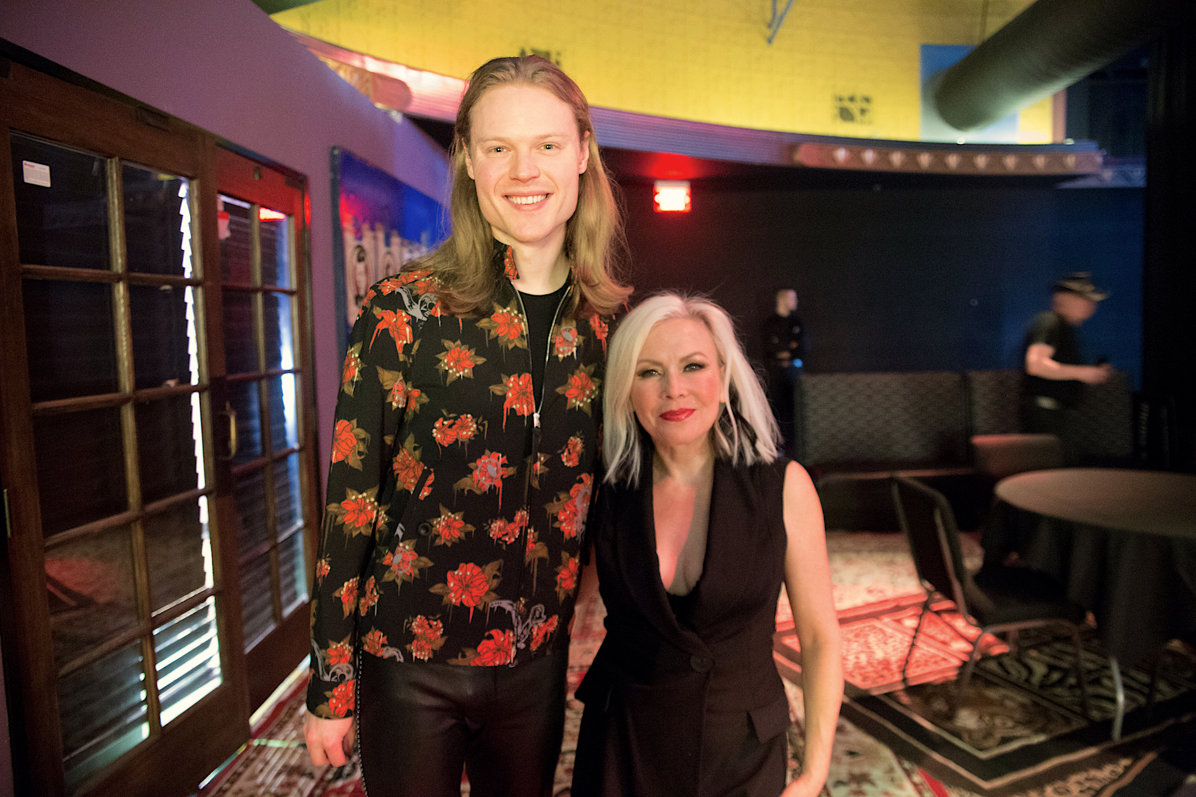 with Terri Nunn (Berlin)