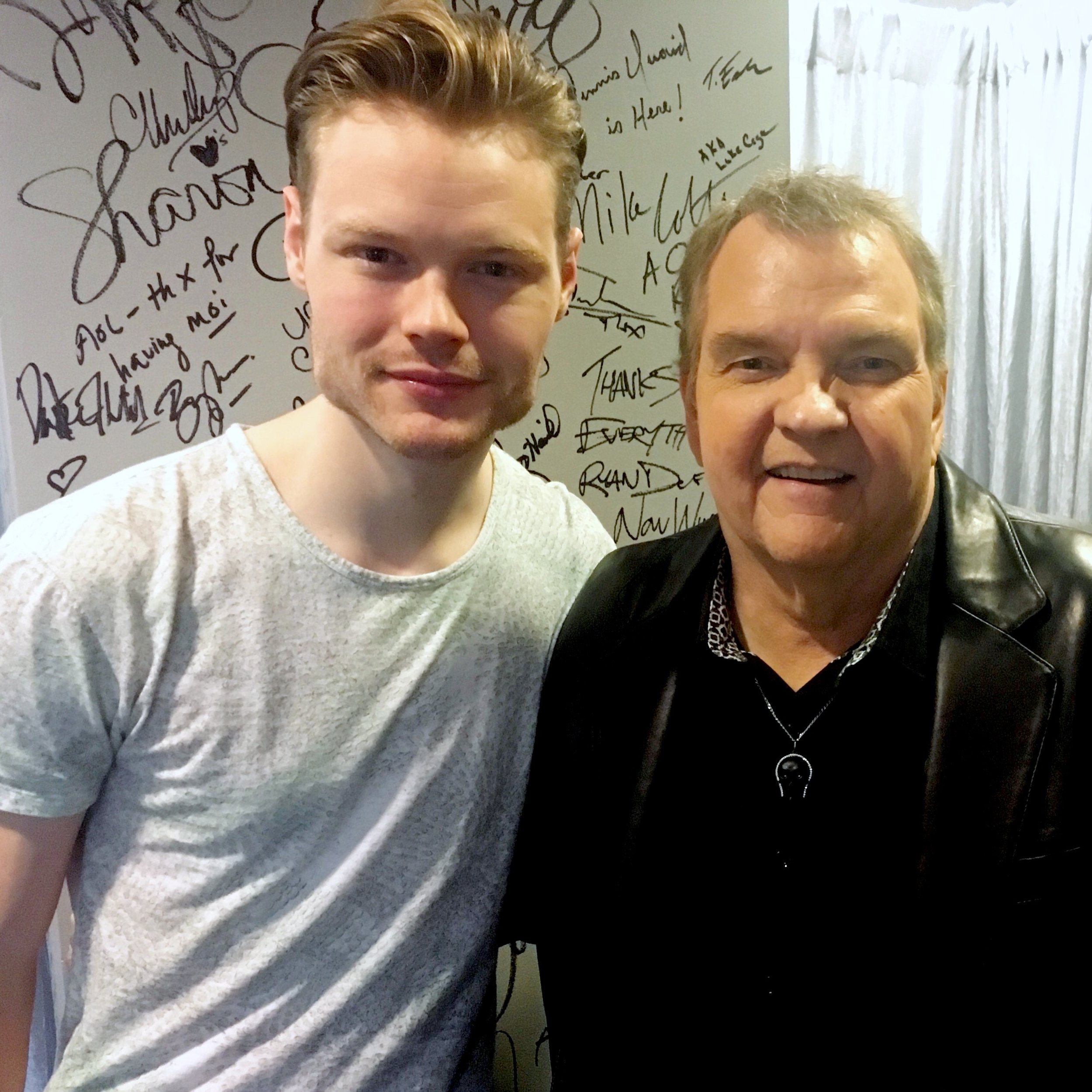 with Meat Loaf