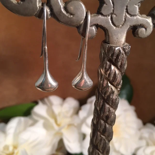 Vintage Sterling Drops