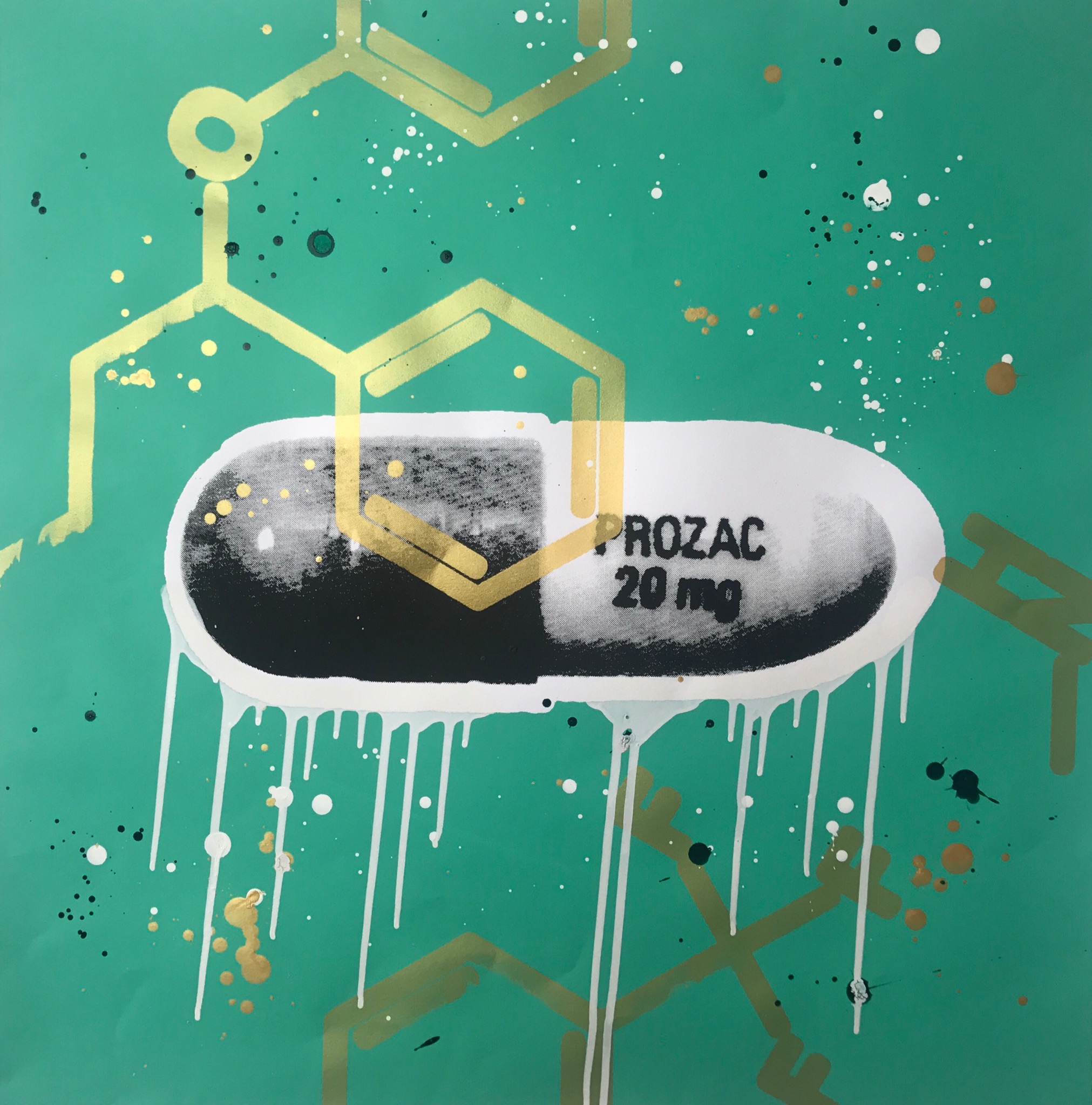 Prozac Green / Gold