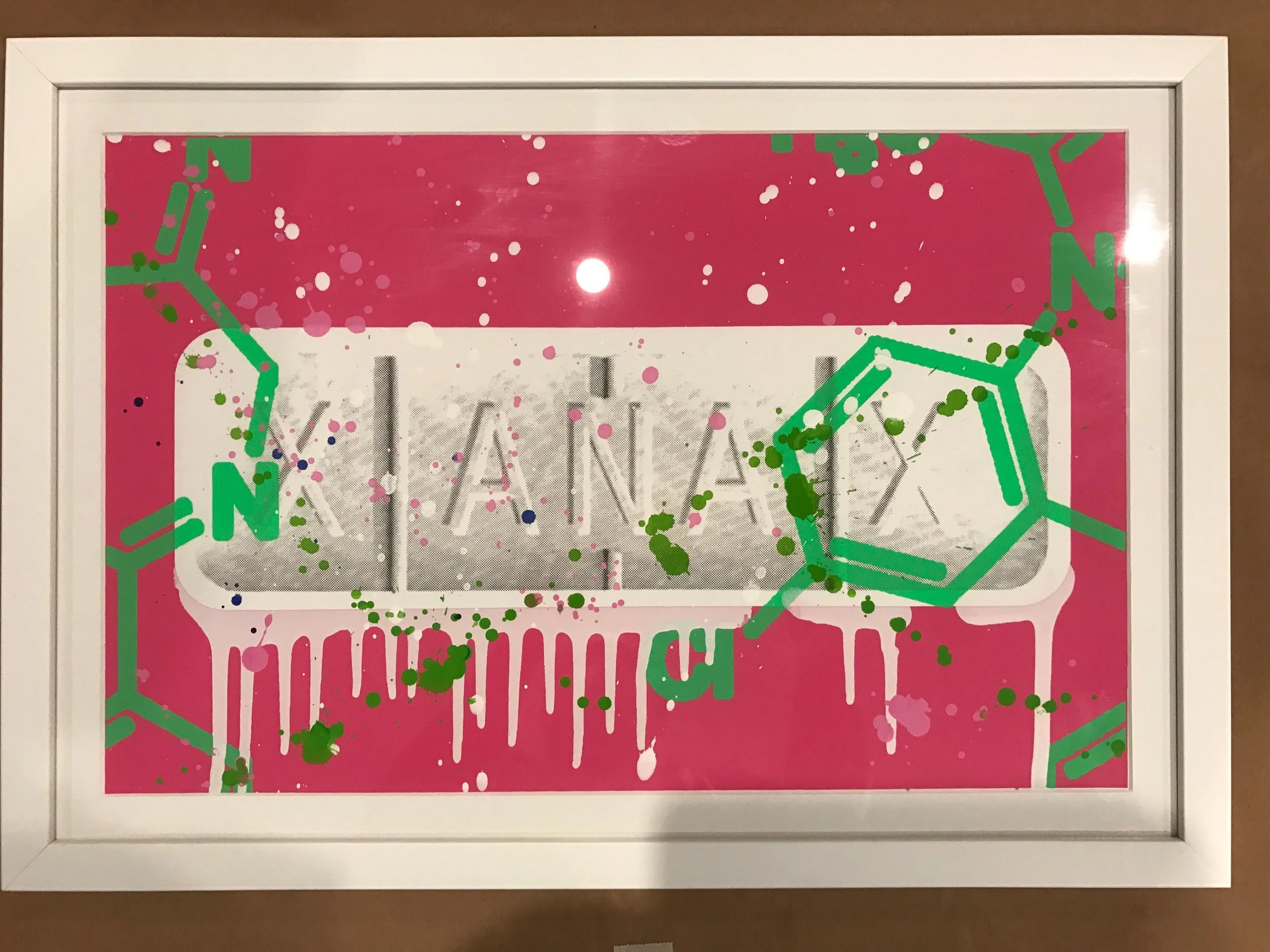 Xanax Framed