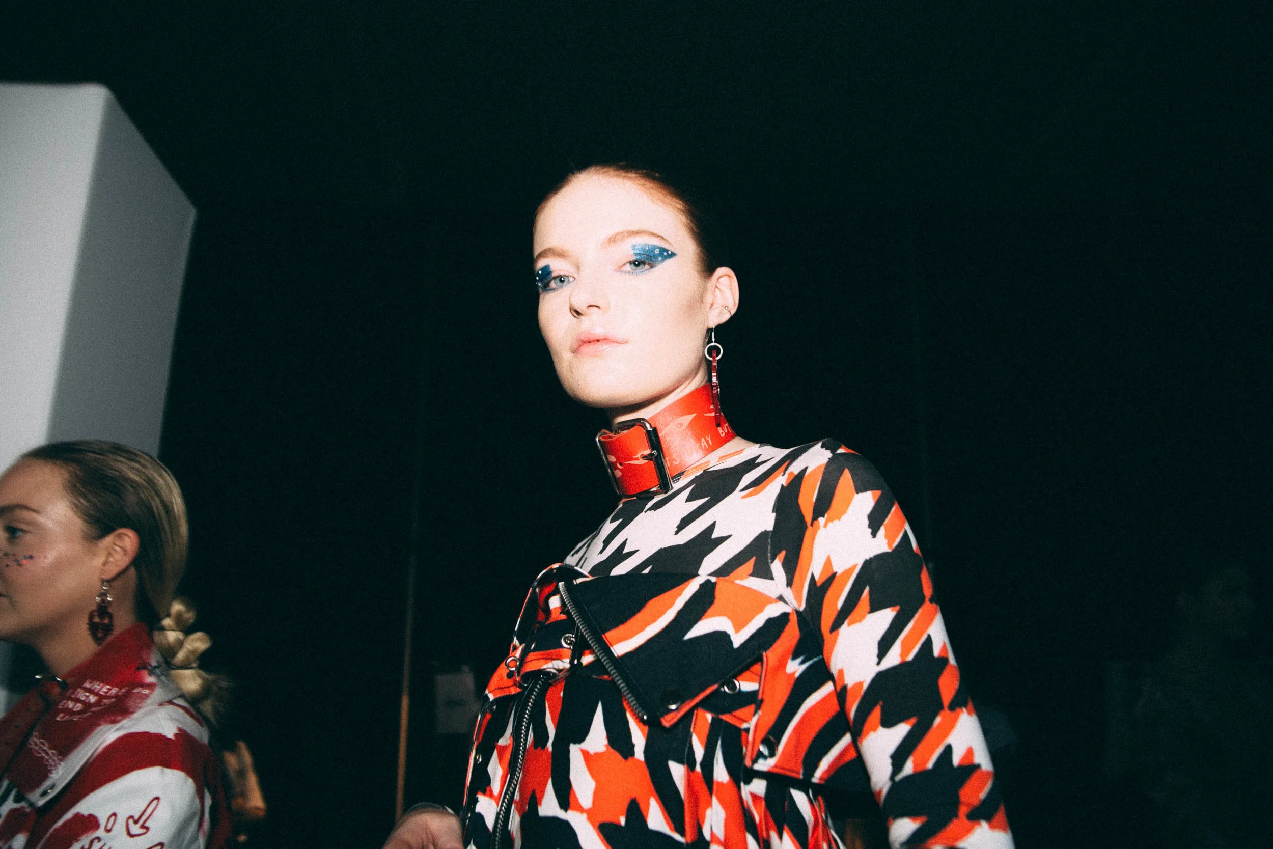 Backstage at Virgin Australia Melbourne Fashion Festival (VAMFF) National Graduate Showcase, shot for Fashion Journal Published: Fashion Journal