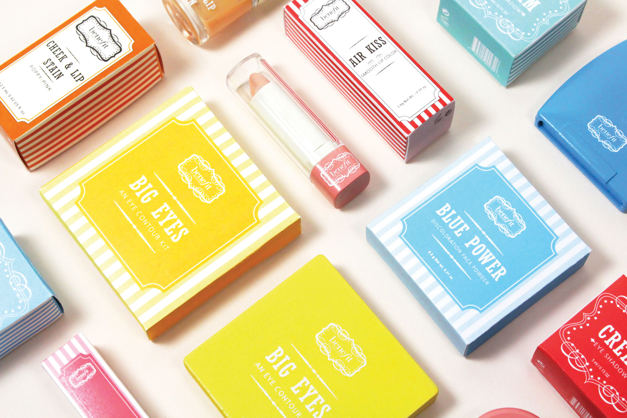 Benefit Cosmetic Packaging Redesign — Serena Chen.