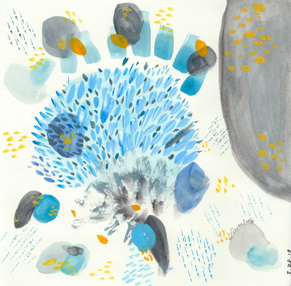 Gouache on paper | 5”x 5”