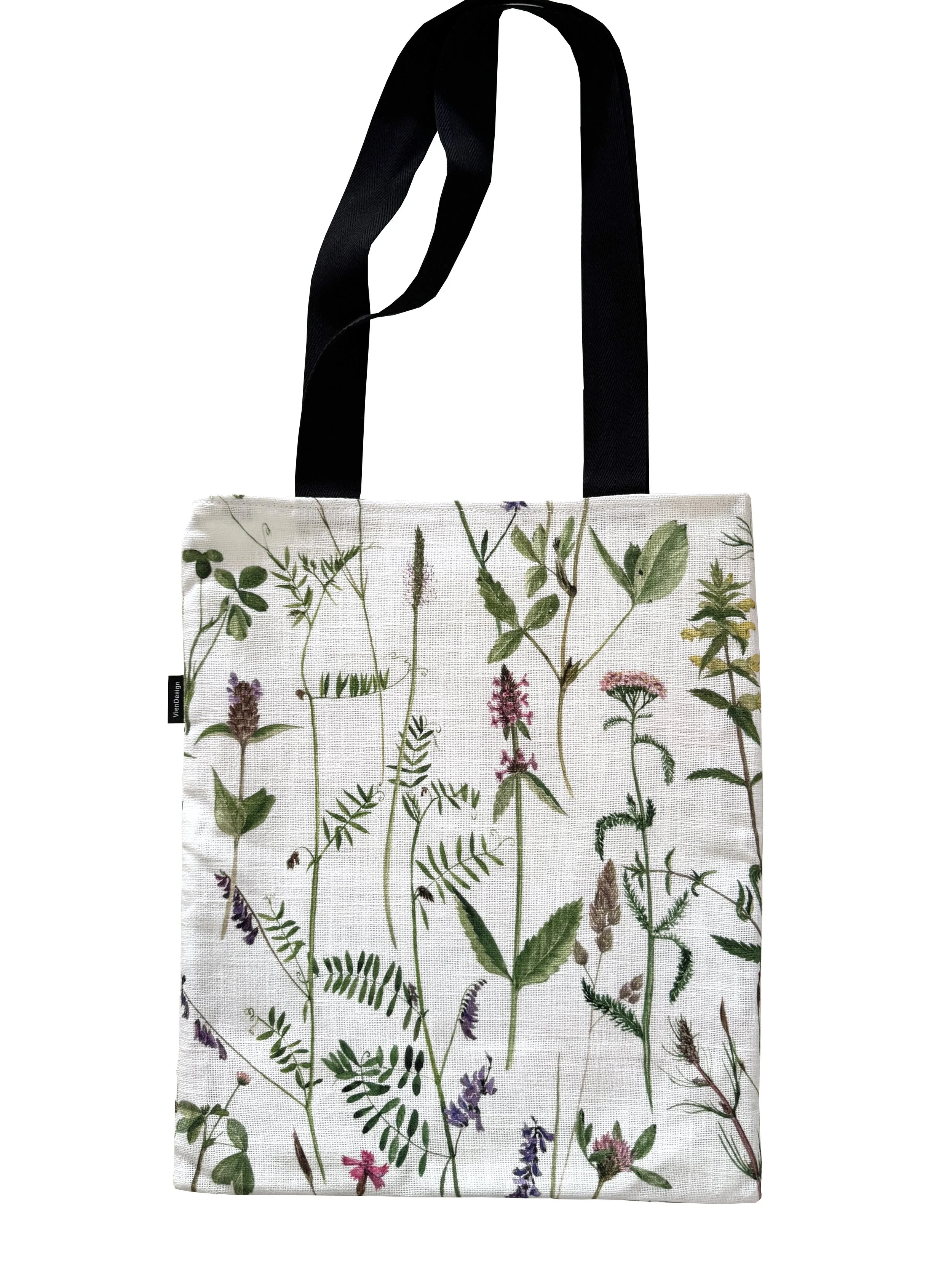 Viendesign Tote White with branches 01.jpg
