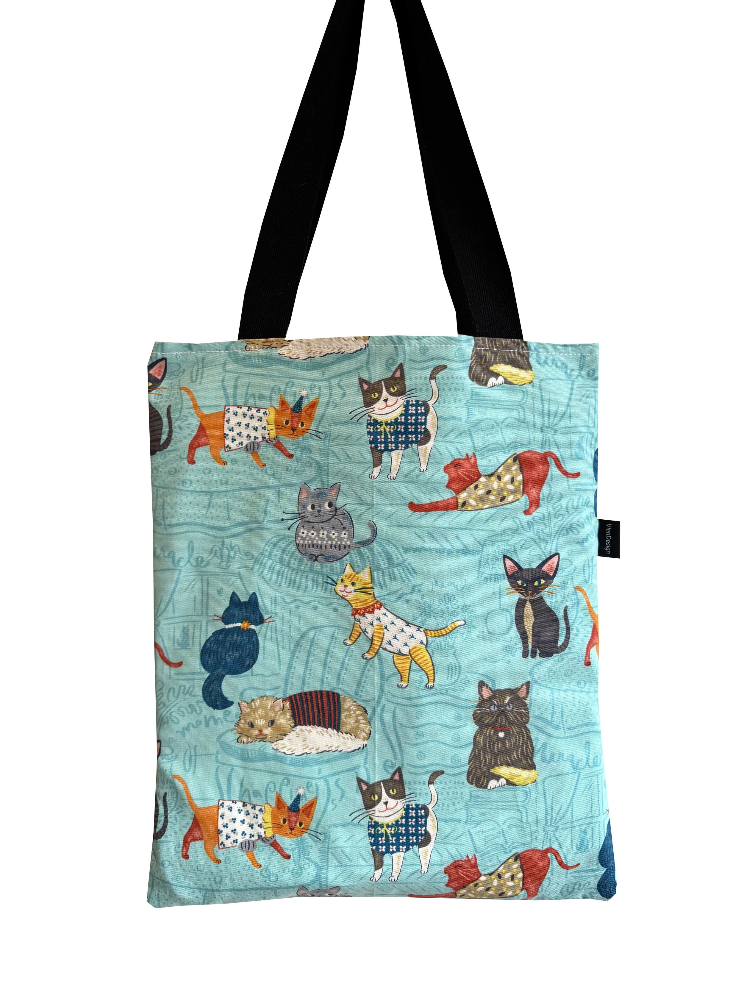 JAPANESE FABRIC - CATS ON DARK BLUE 01.jpg