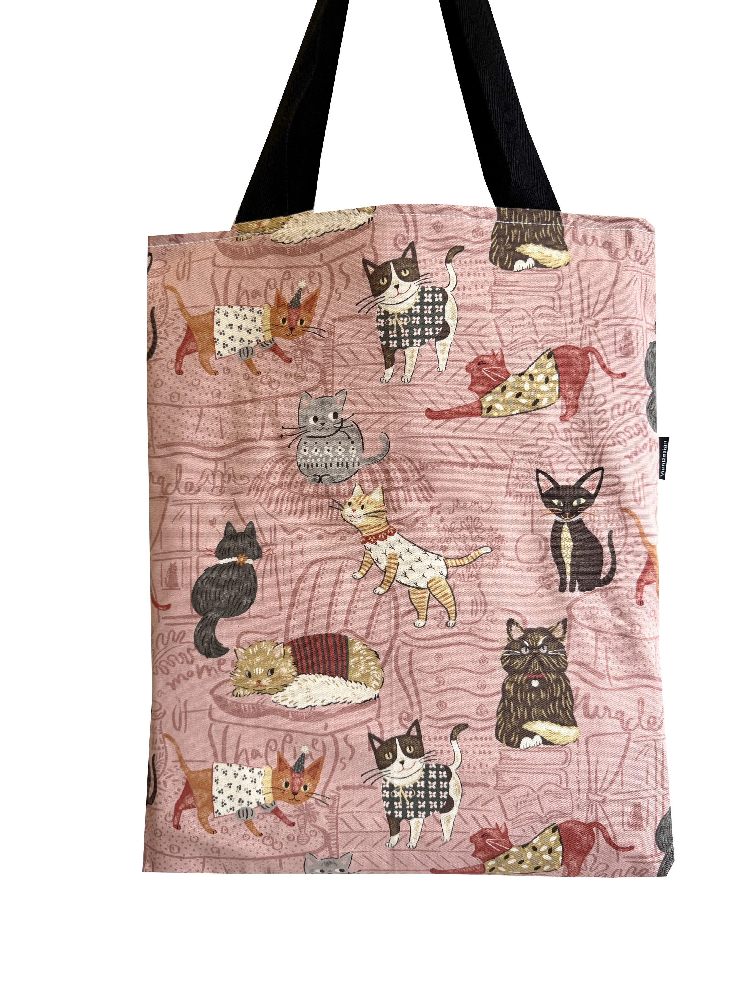 JAPANESE FABRIC - CATS ON DIRTY PINK 01.jpg