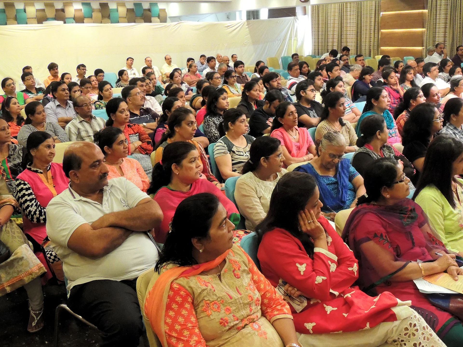  The audience at Rajshree Vora’s Seminar at Narayanji Samji Hall, Matunga 