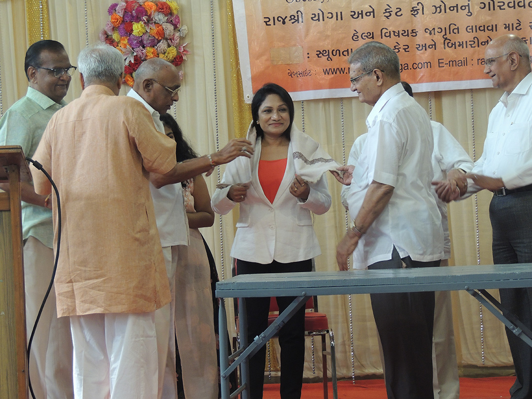 Seminar by Rajshree Vora organised by KVO to create awareness about obesity, disease prevention and self-health care