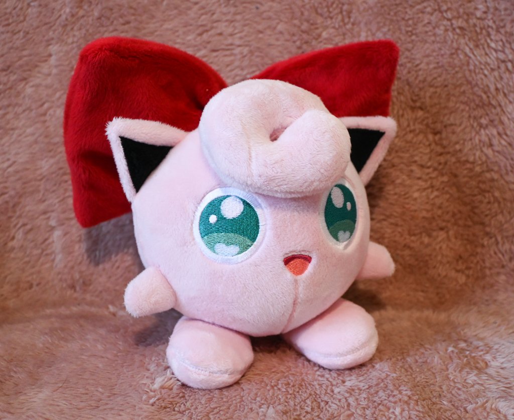 Red Ribbon Jigglypuff Plush